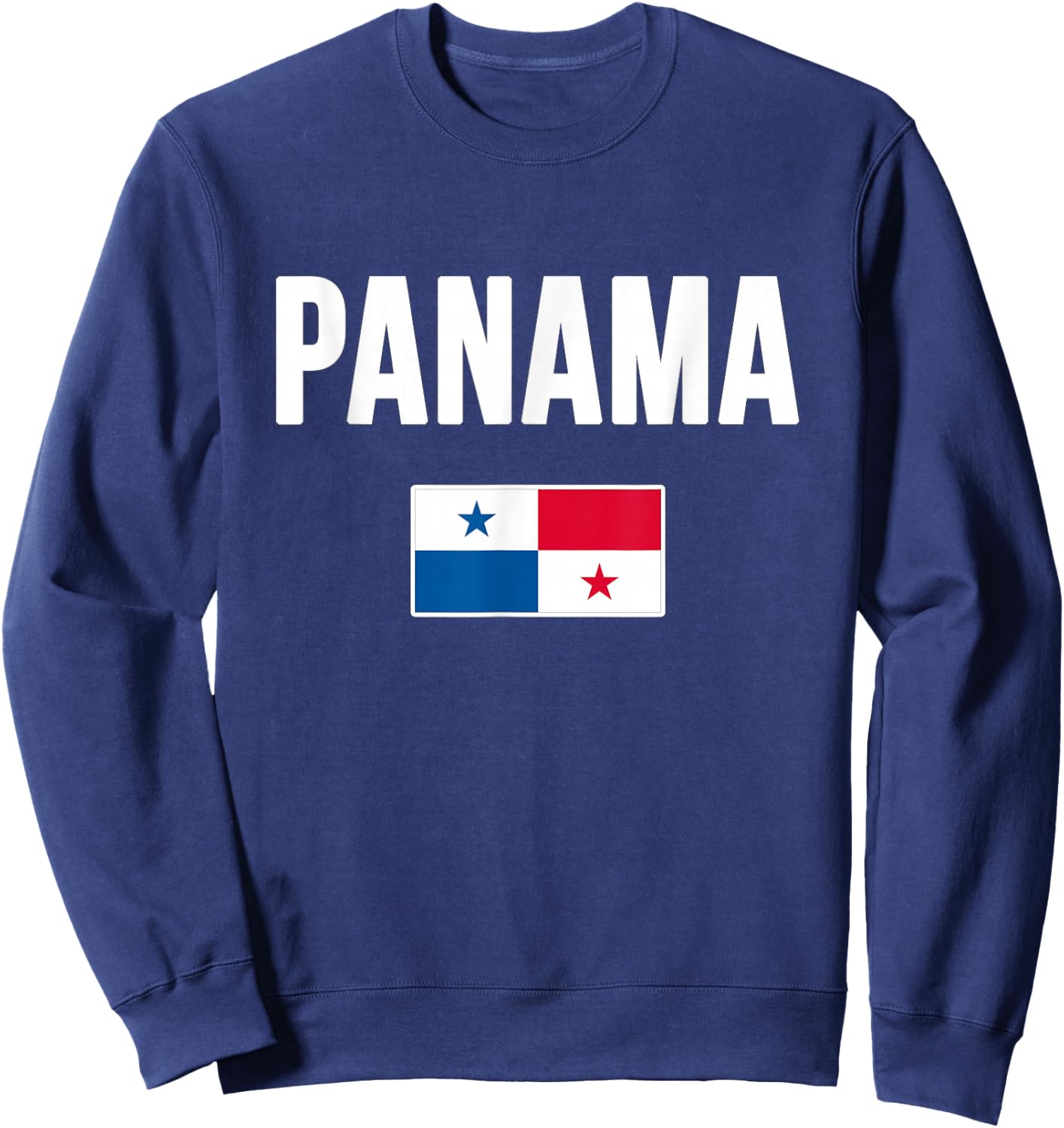 Panama Panamanian Flag Sweatshirt - Sweatshirt | Navy