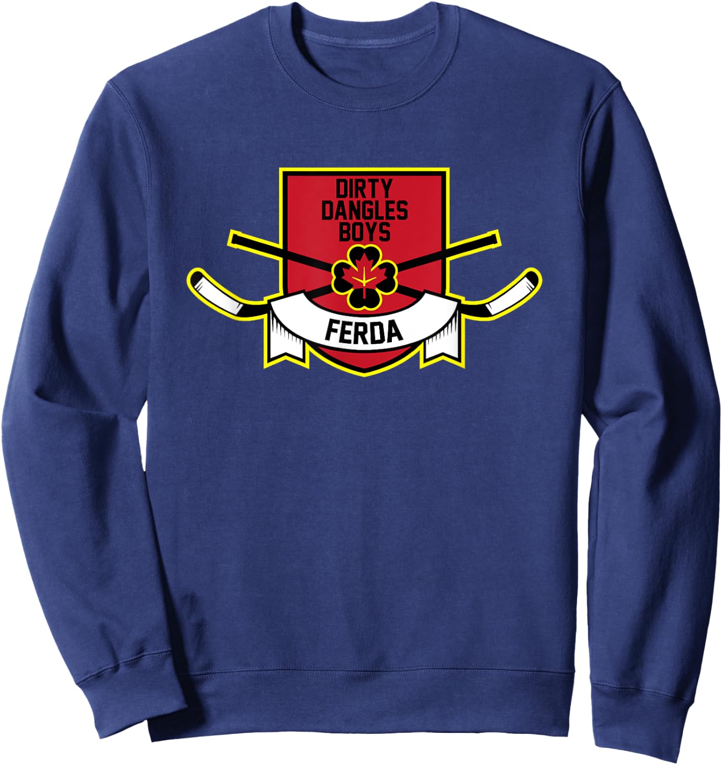 Letter Funny Kenny Boys Dangle , Black, Small Sweatshirt - Sweatshirt | Navy