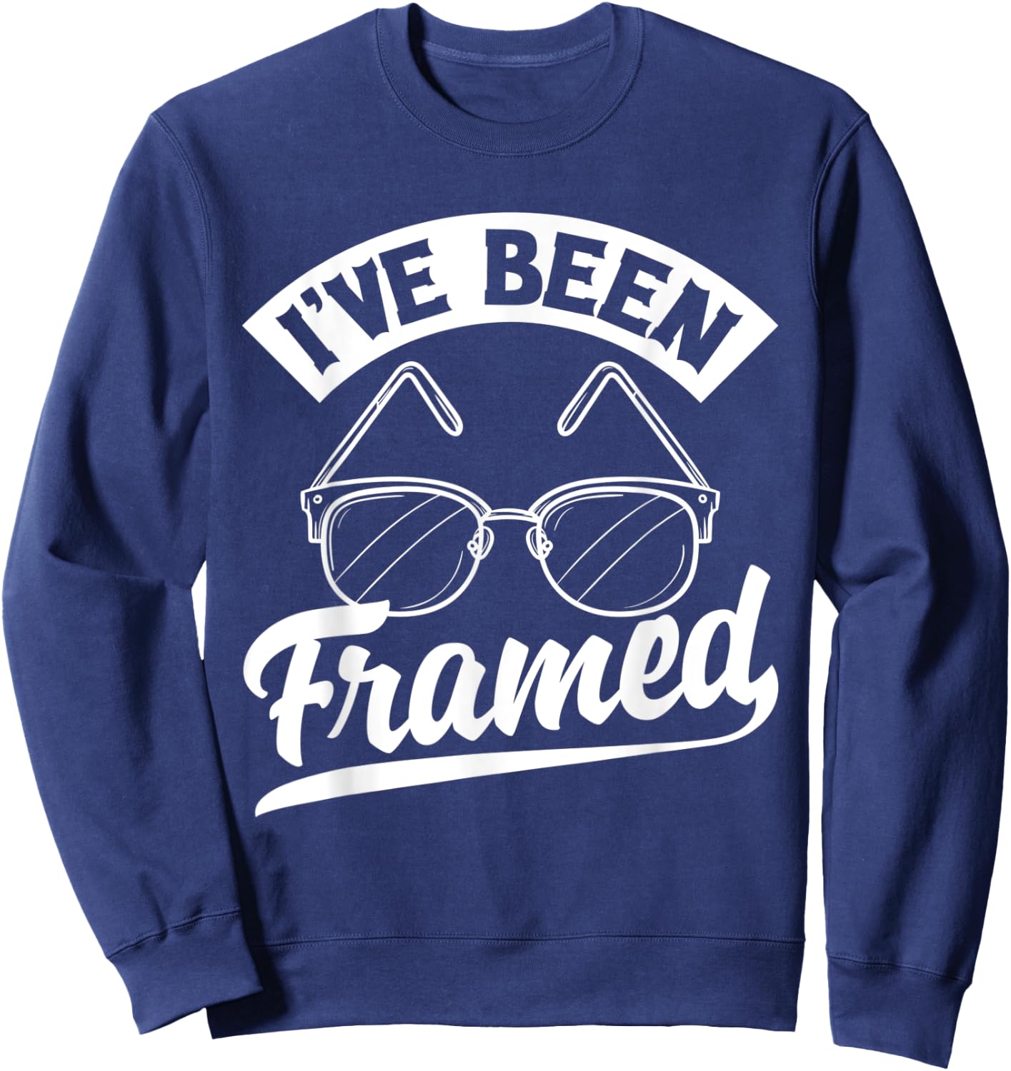 Optometrist Optician Optometry Ophthalmologist Funny Pun Sweatshirt - Sweatshirt | Navy