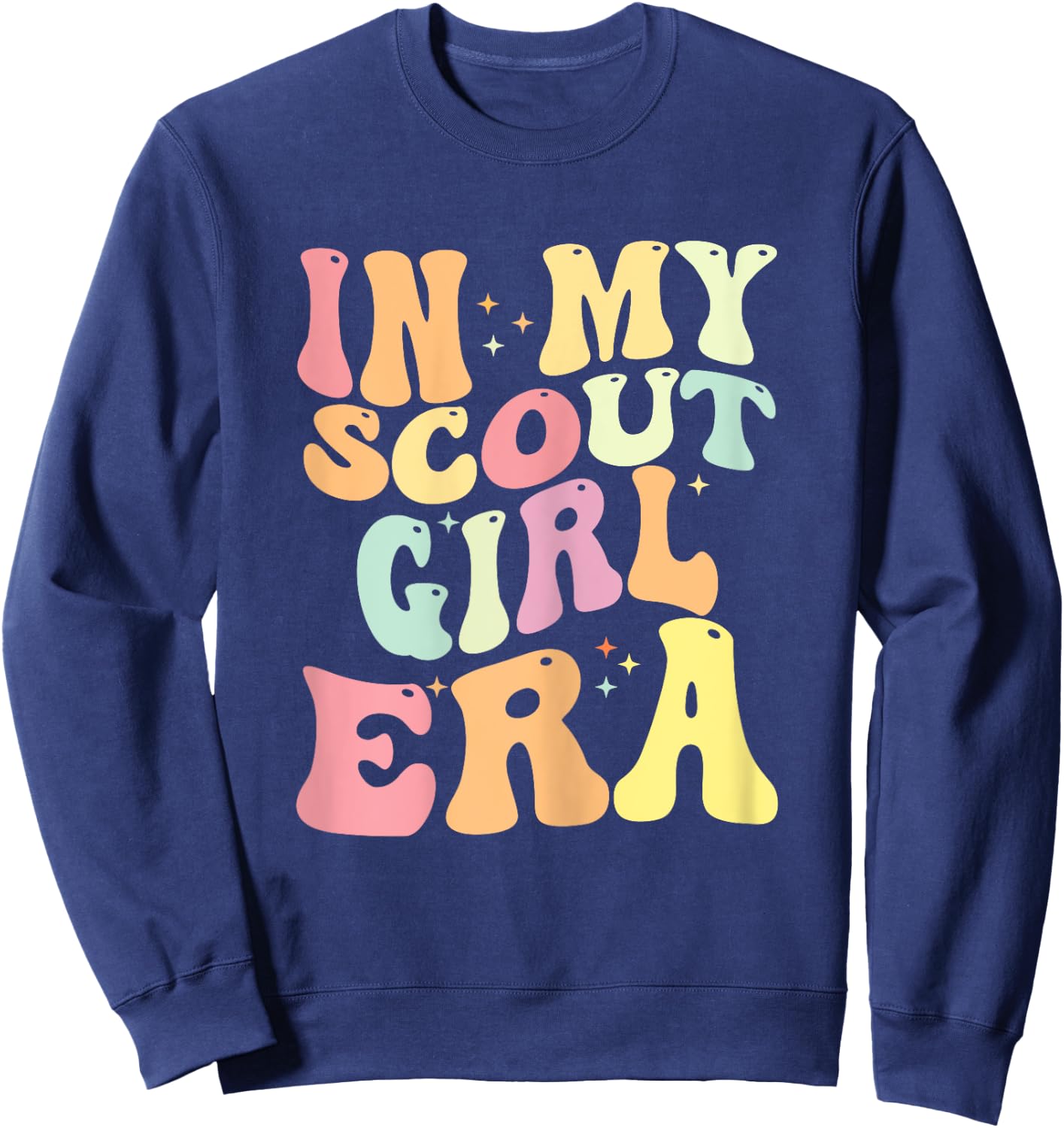 In My Scout Girl Era Sweatshirt - Sweatshirt | Navy