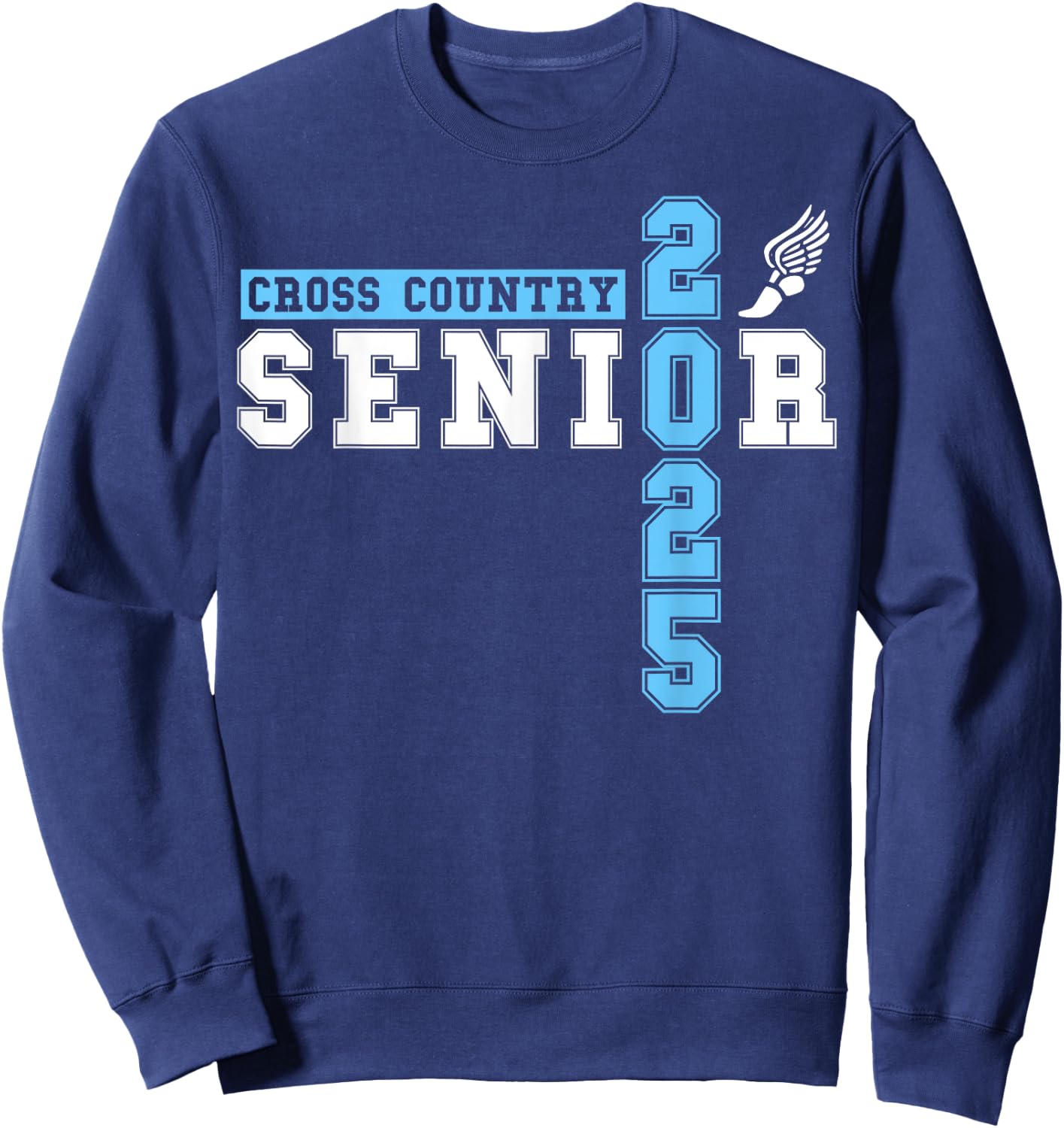 Cross Country Senior Night Senior 2025 Graduation Party 26 Sweatshirt - Sweatshirt | Navy