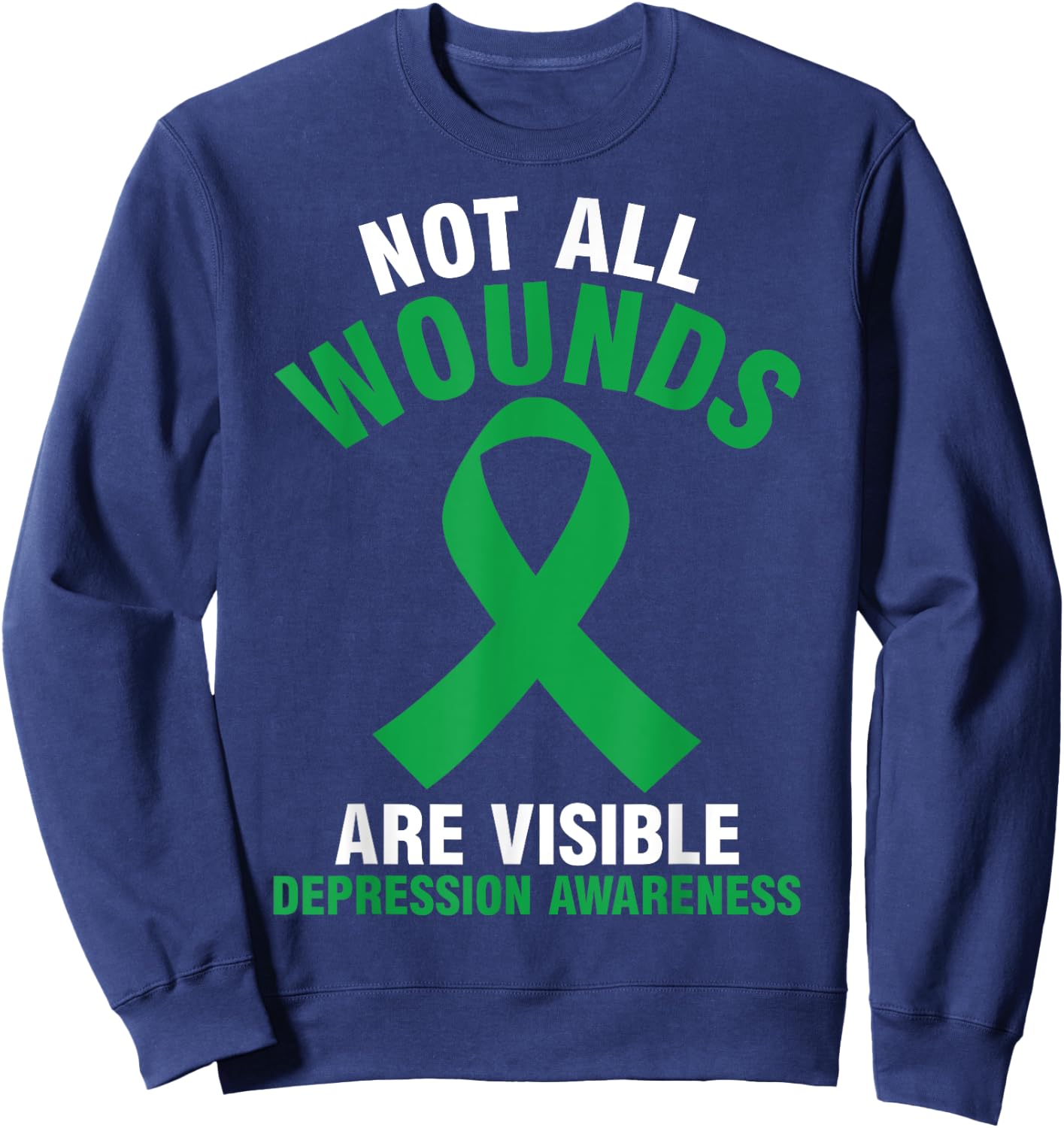 Depression Awareness Sweatshirt - Sweatshirt | Navy