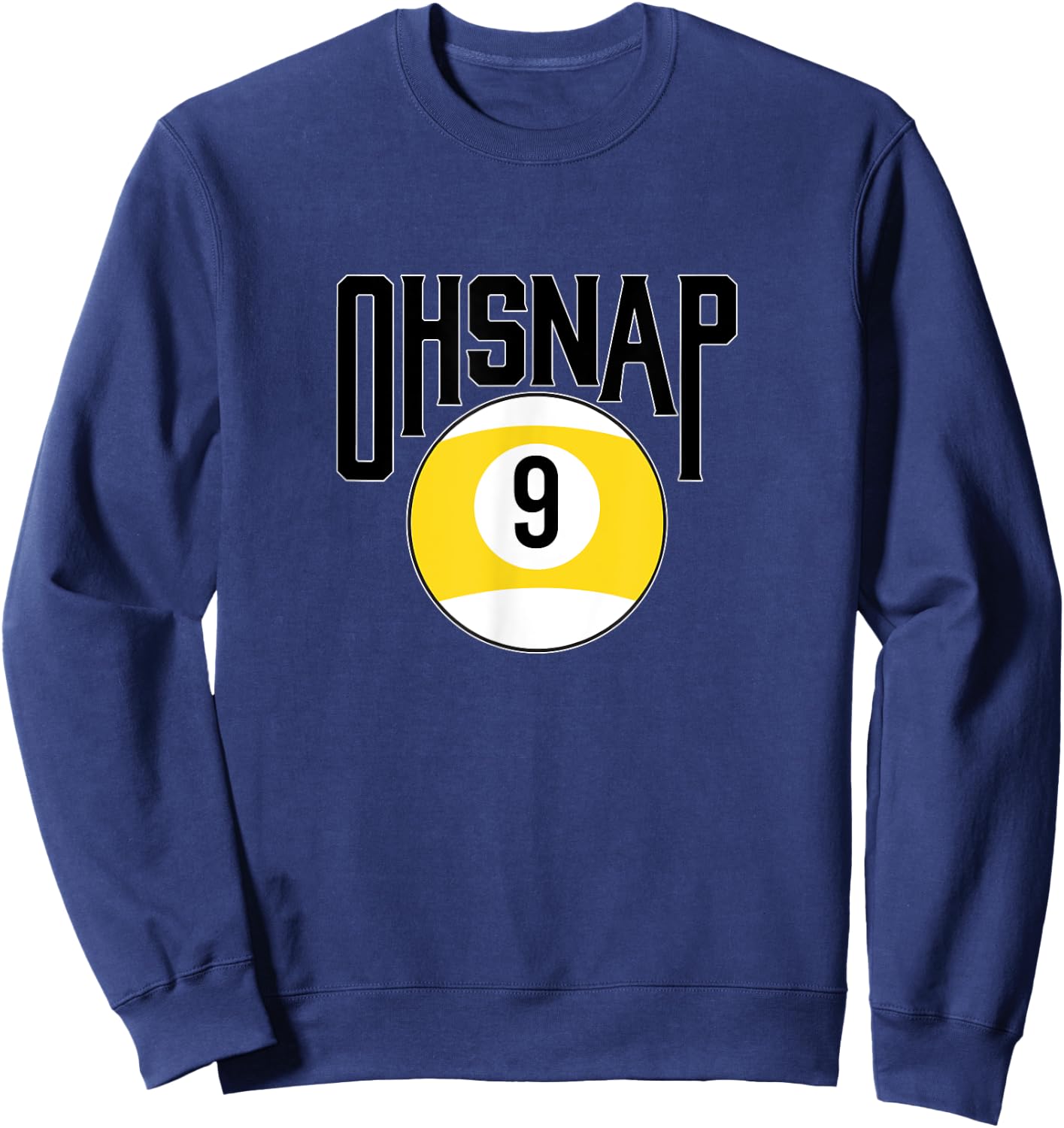 Oh snap 9 ball Sweatshirt - Sweatshirt | Navy