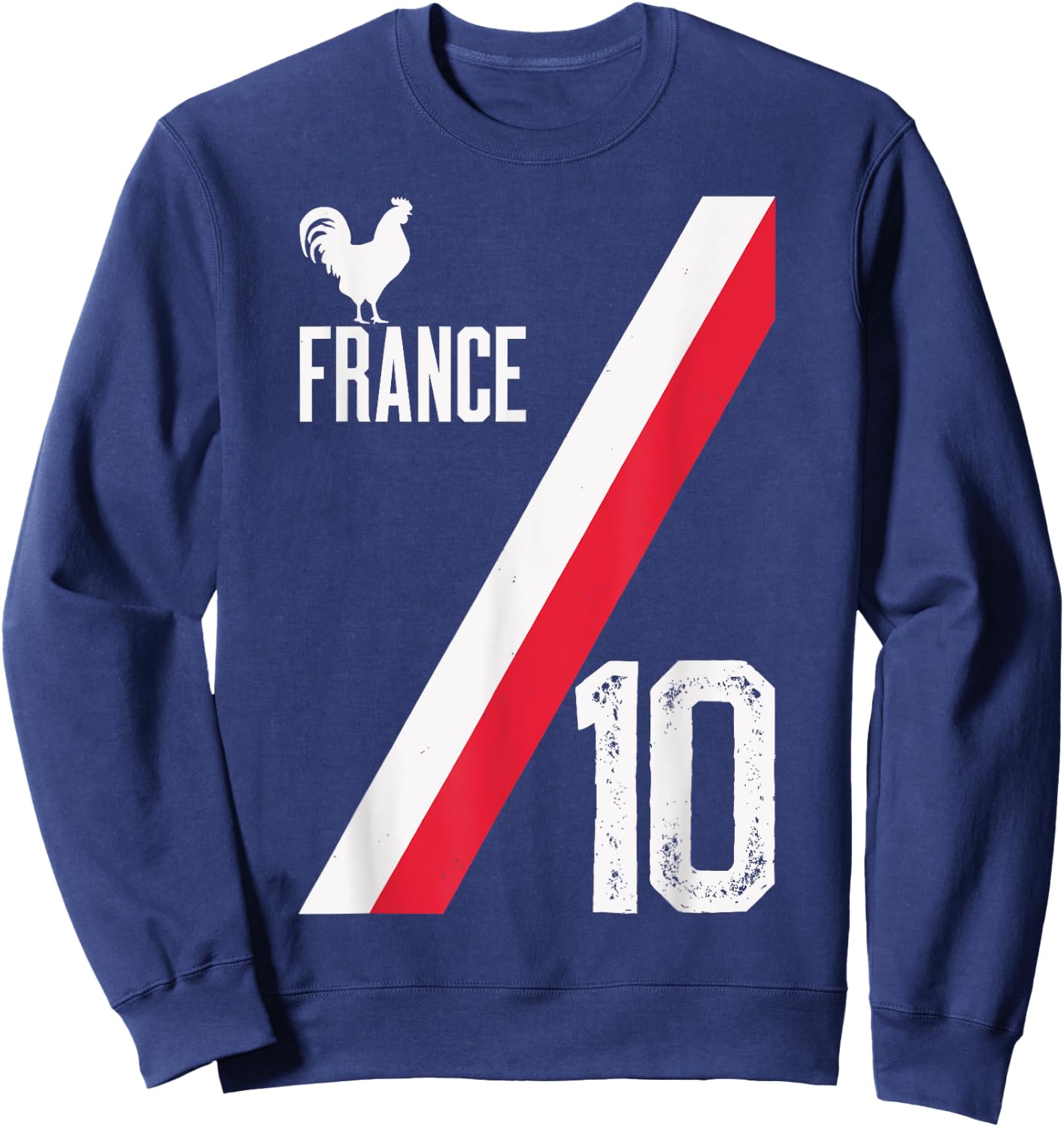 French Pride Football Fan Design for Passionate Supporters Sweatshirt - Sweatshirt | Navy
