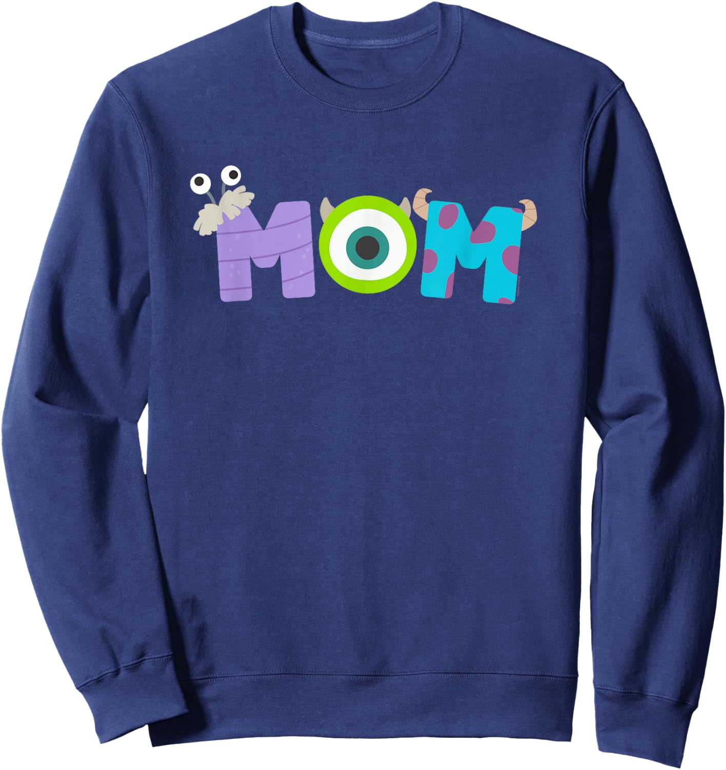 Disney and Pixar’s Monsters, Inc. Mom Mother’s Day Birthday Sweatshirt - Sweatshirt | Navy