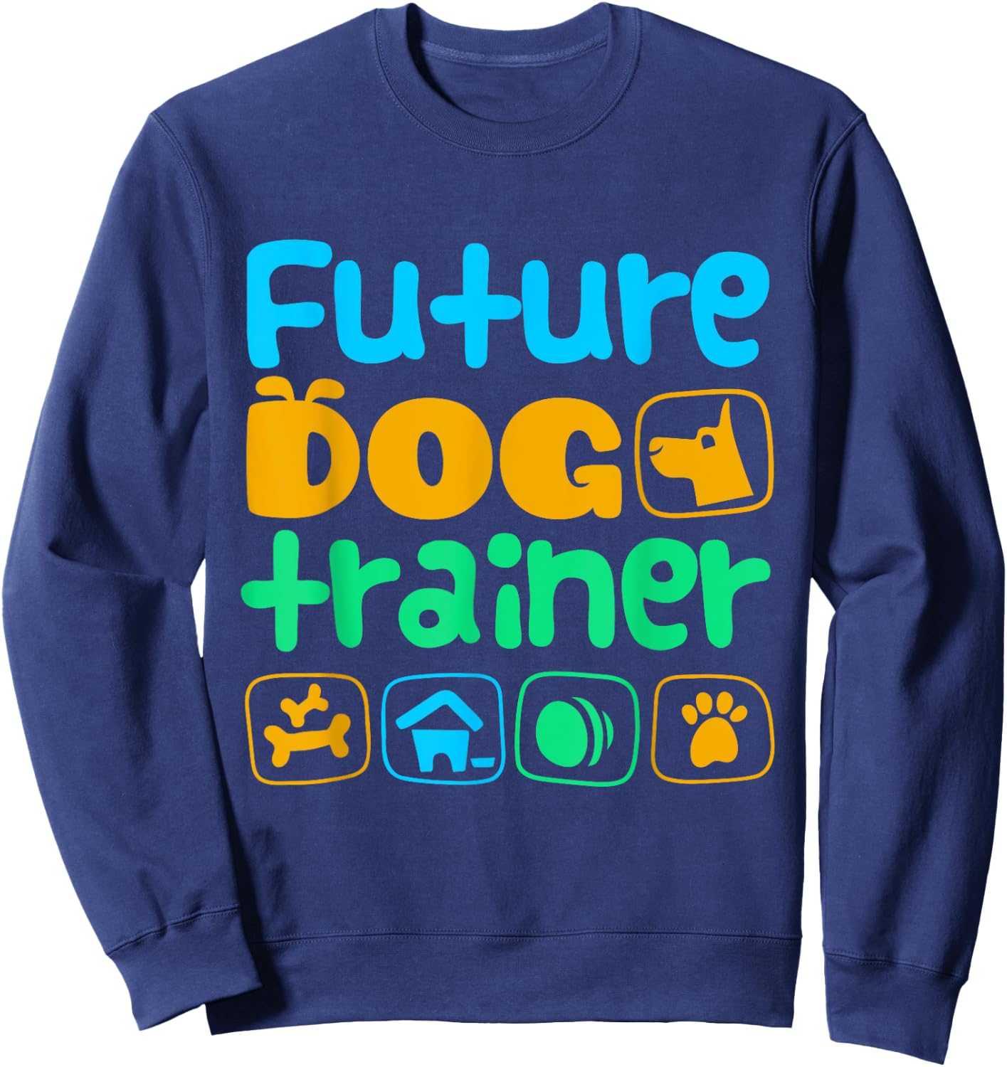 Future Dog Trainer Kid's Sweatshirt - Sweatshirt | Navy