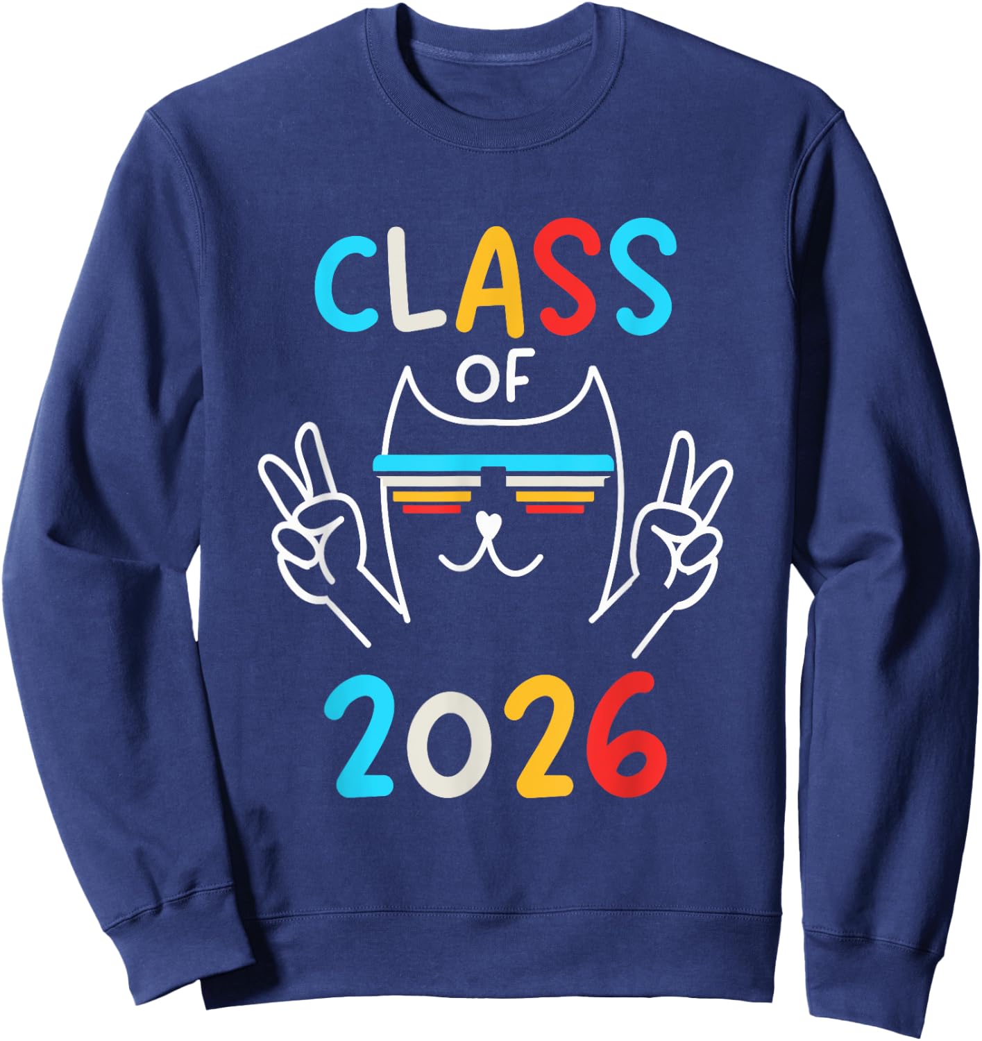 Class Of 2026 Sweatshirt - Sweatshirt | Navy