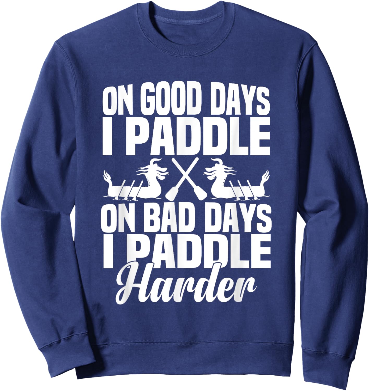 Dragon Boat Paddle Racing Team Kit for Dragon Boat Racing Sweatshirt - Sweatshirt | Navy