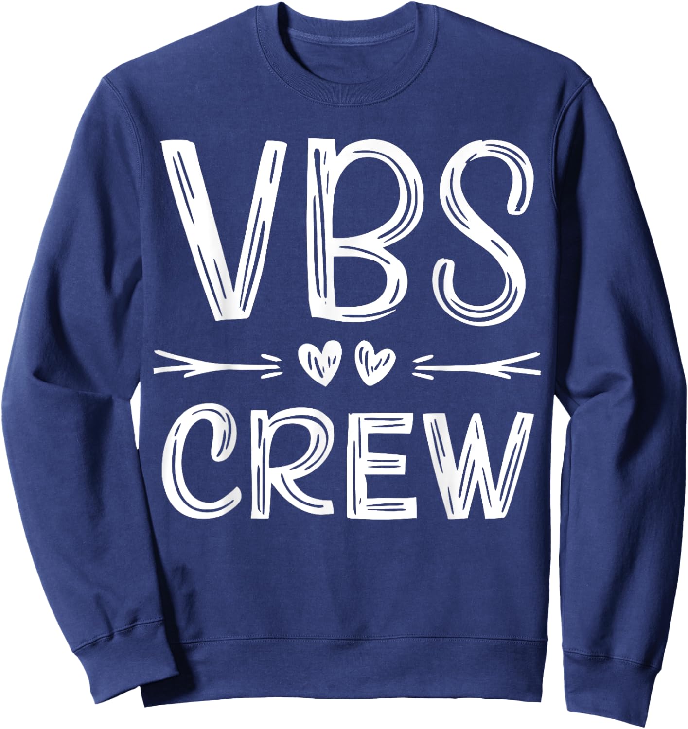 VBS Crew Faith-Based Gathering Sunday School Teacher Women Kids Sweatshirt - Sweatshirt | Navy