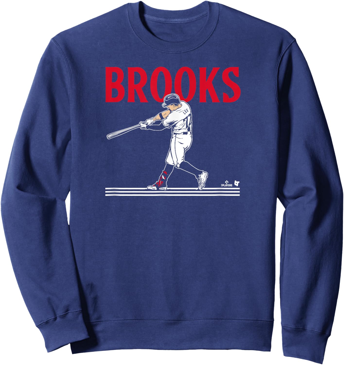 Brooks Lee - Slugger Swing - Minnesota Baseball Sweatshirt - Sweatshirt | Navy