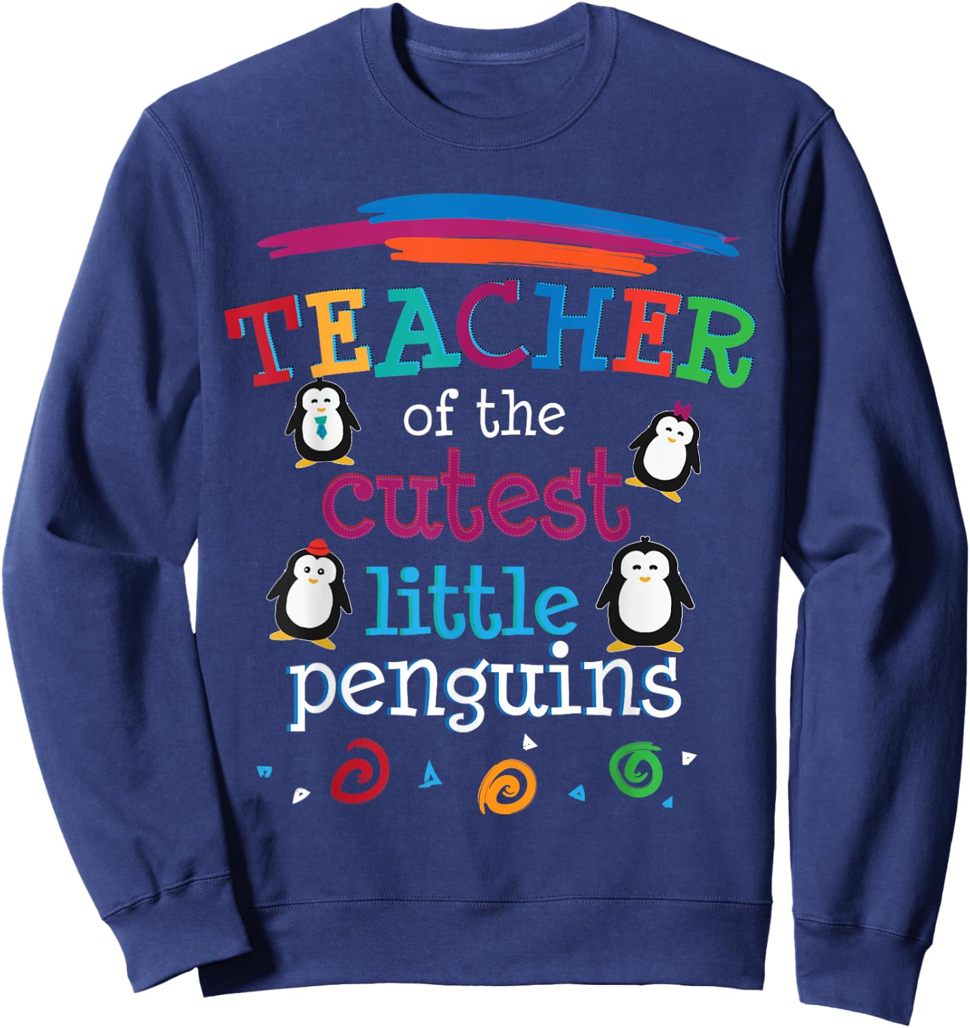 Teacher kindergarten preschool Sweatshirt - Sweatshirt | Navy