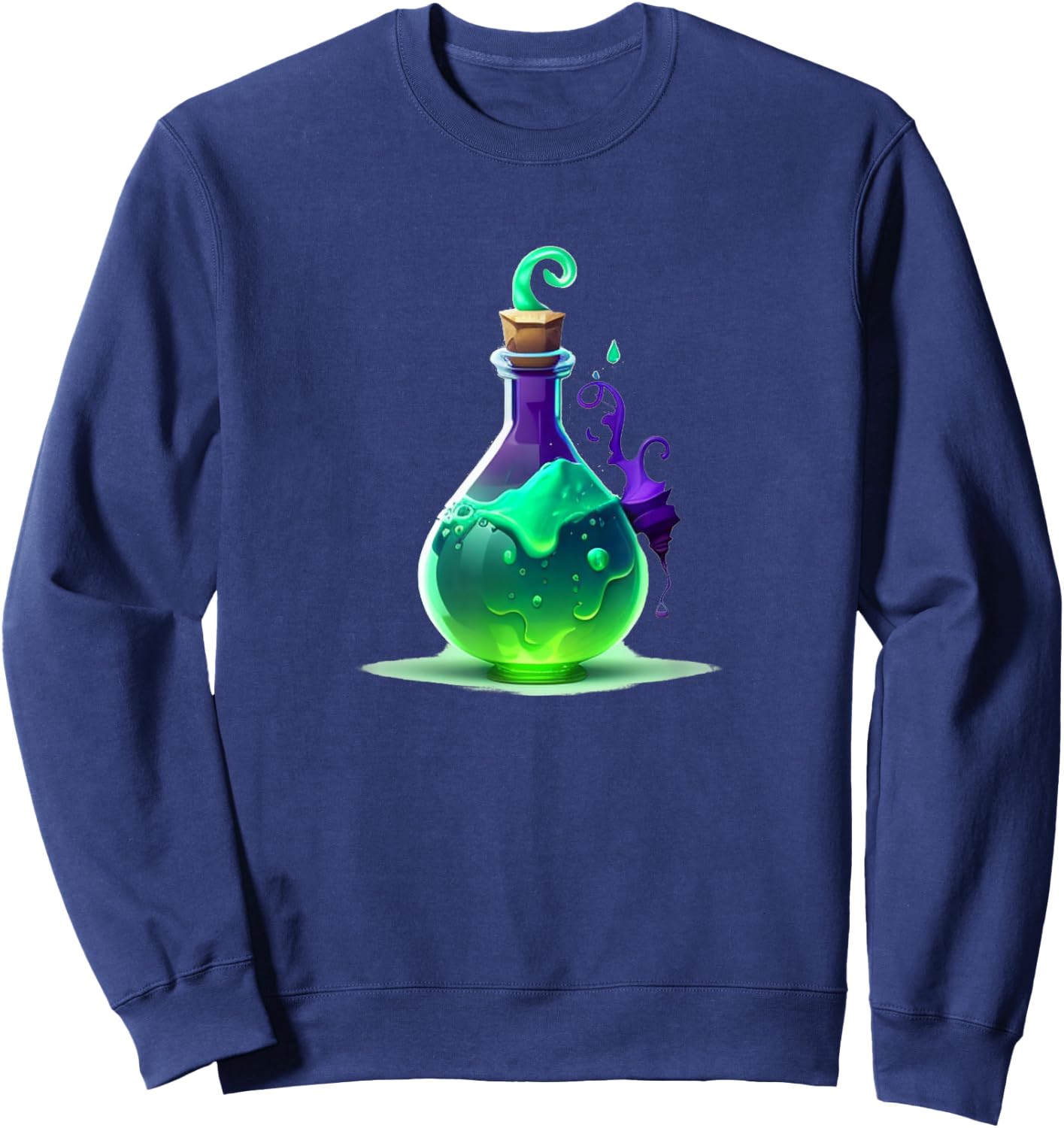 Magic fairy tale Potion Bottle Sweatshirt - Sweatshirt | Navy