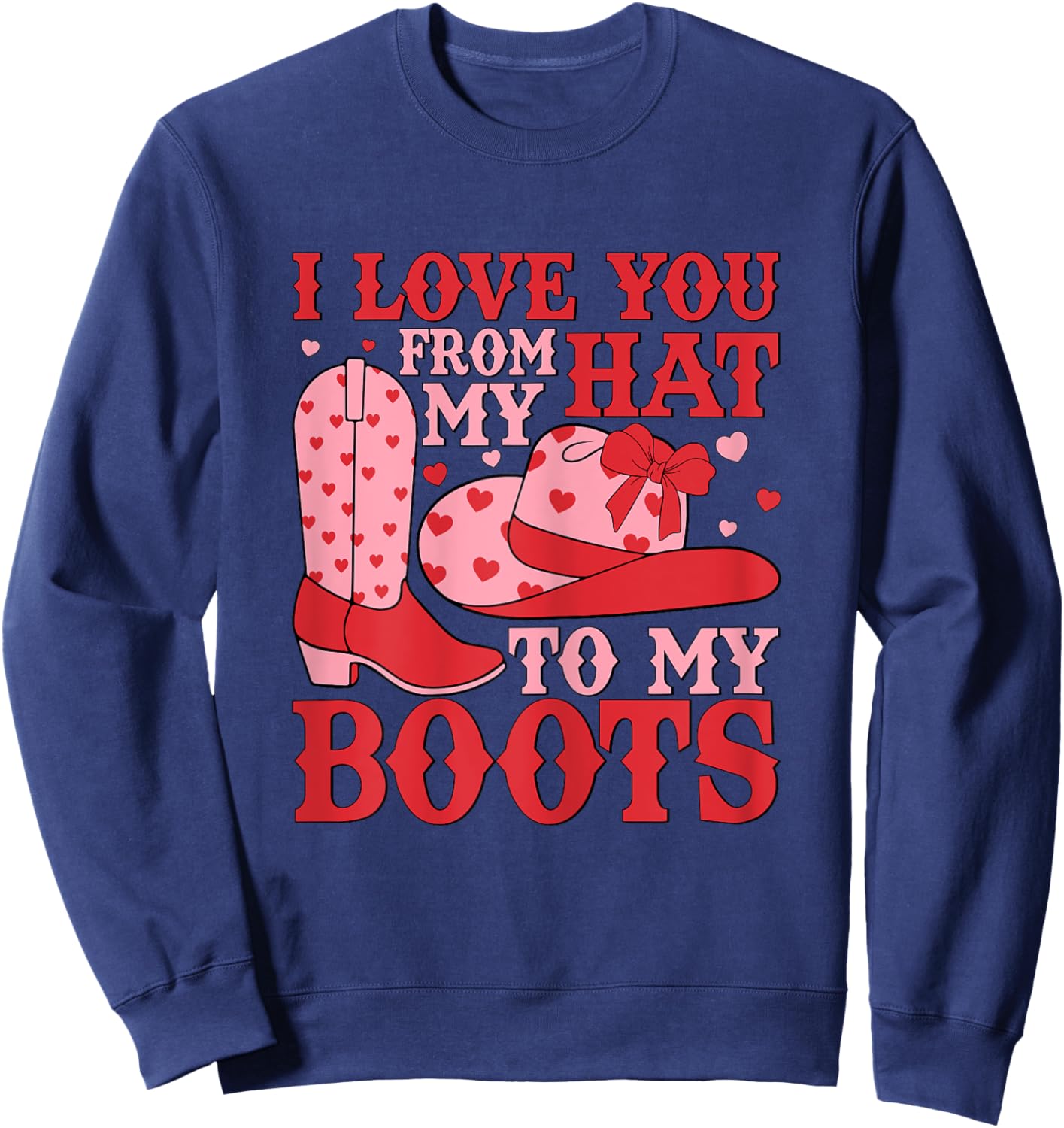 Valentine Sweatshirt - Sweatshirt | Navy