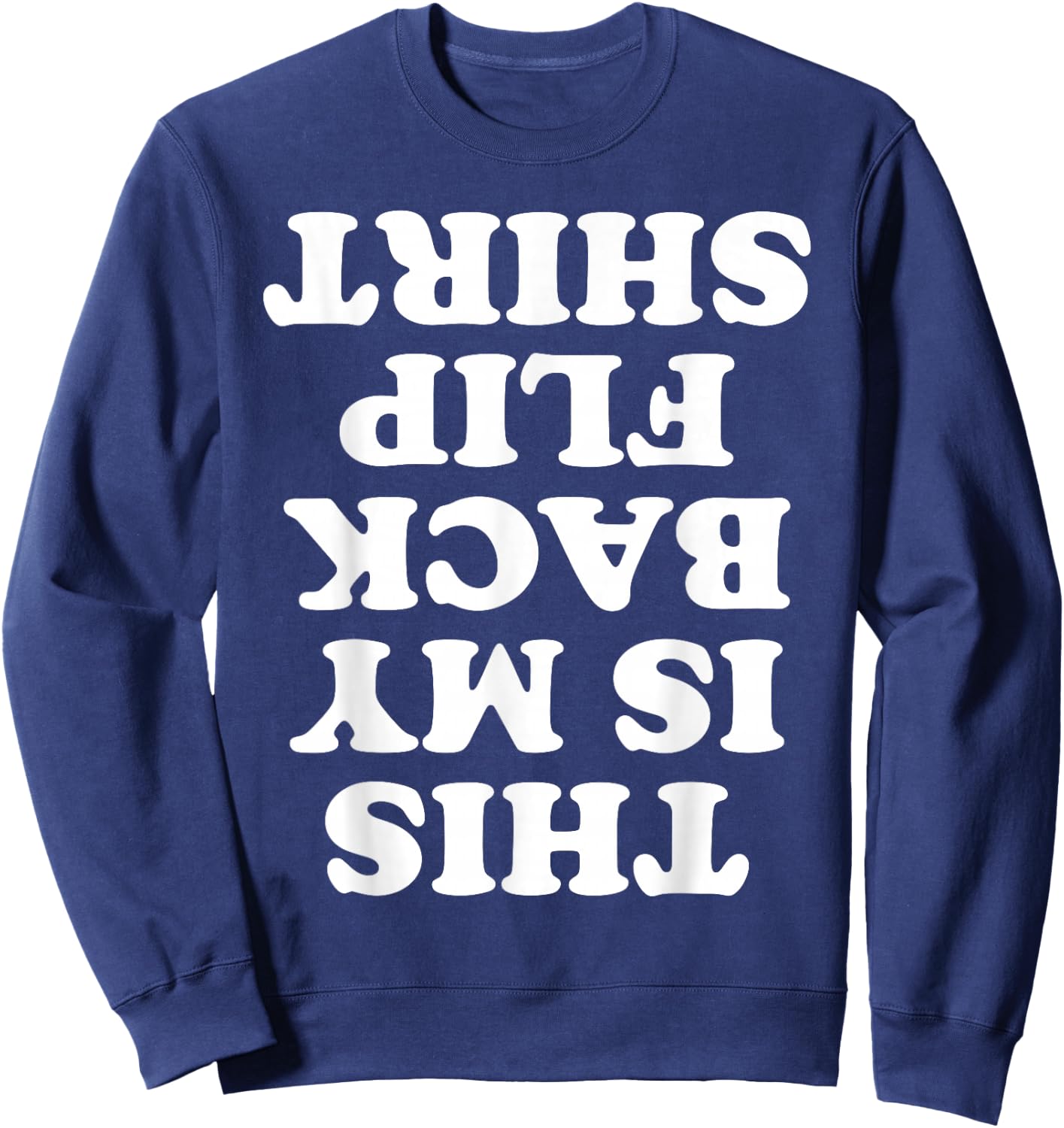 This Is My Backflip Parkour Urban Gymnast Sweatshirt - Sweatshirt | Navy