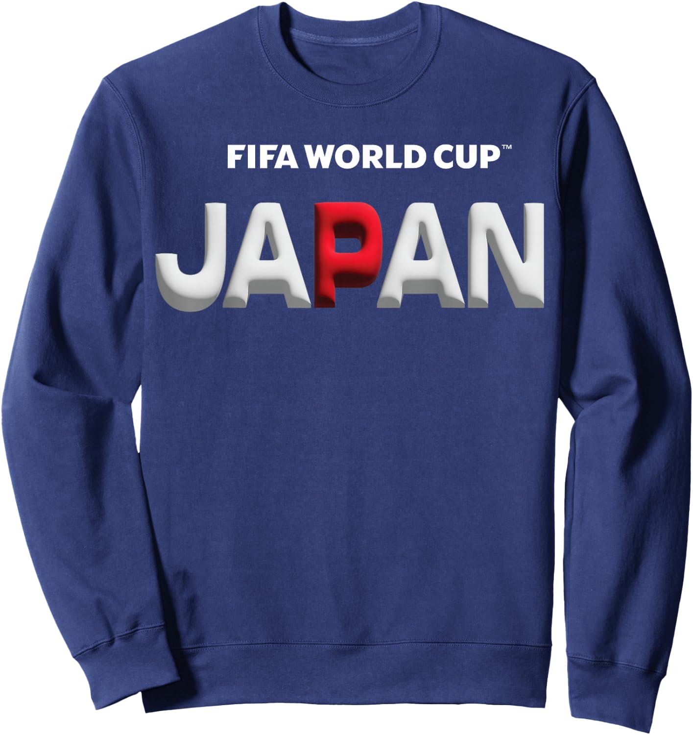FIFA World CUP26 Japan Bubble Color Sweatshirt - Sweatshirt | Navy