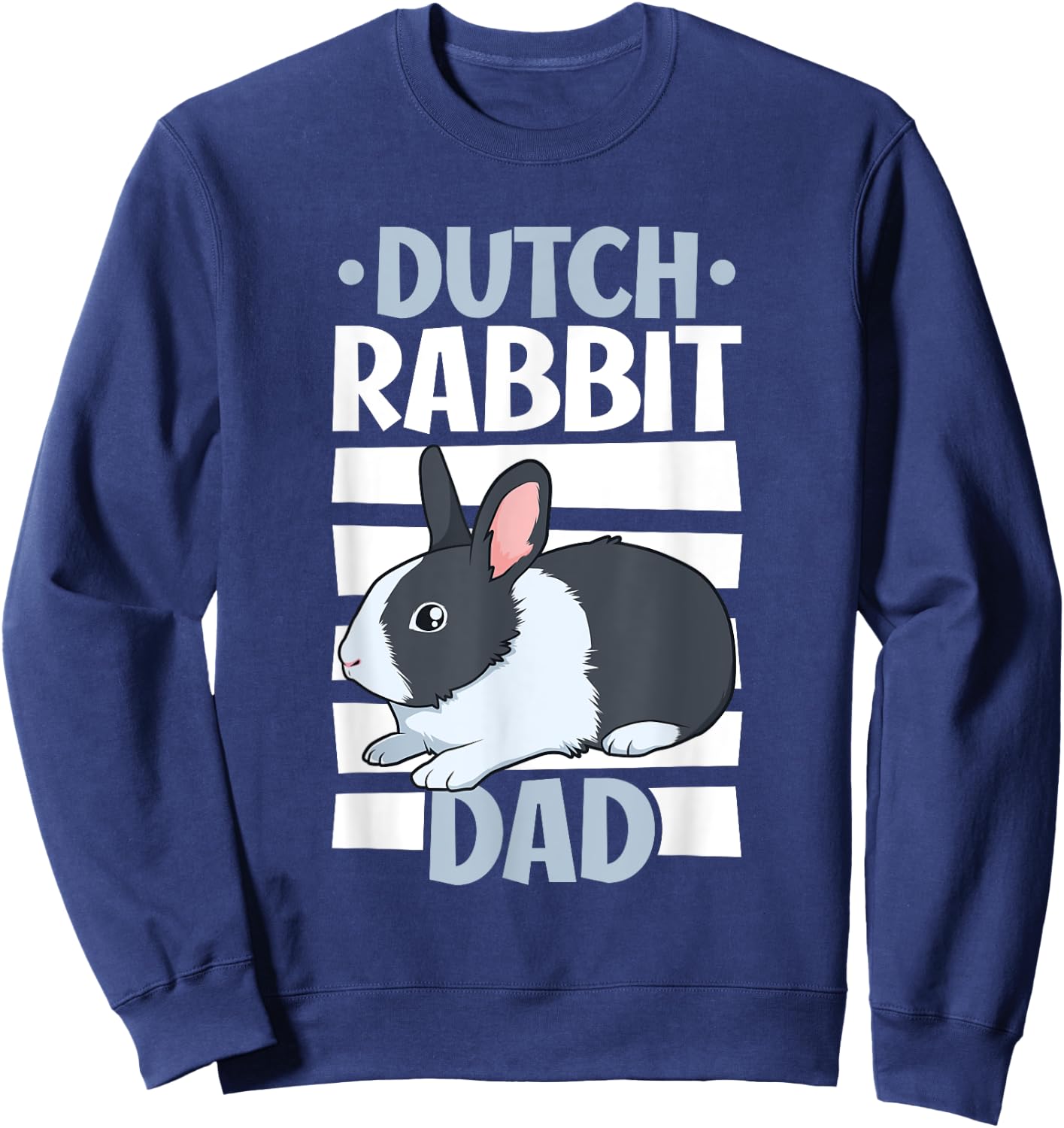 Dutch Rabbit Dad Sweatshirt - Sweatshirt | Navy