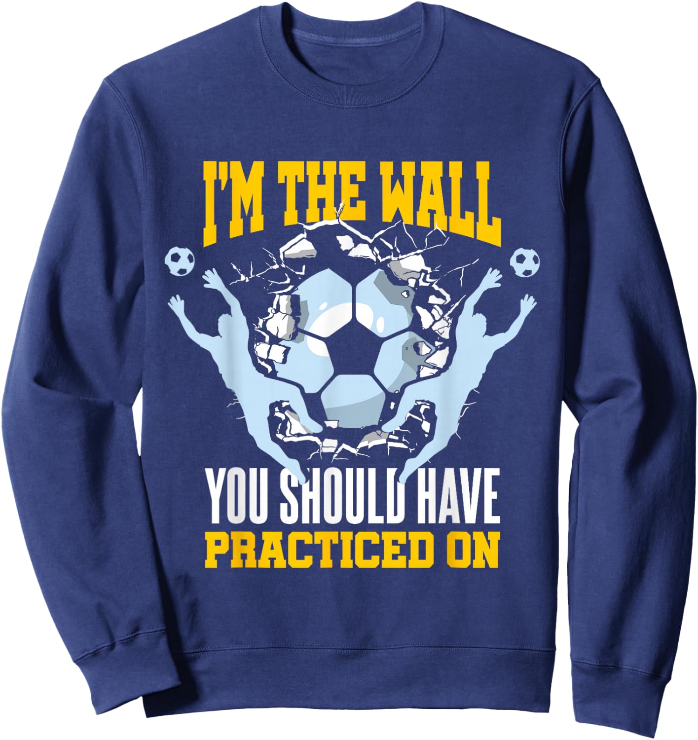 Soccer Goalie Sport Goalkeeper Sweatshirt - Sweatshirt | Navy