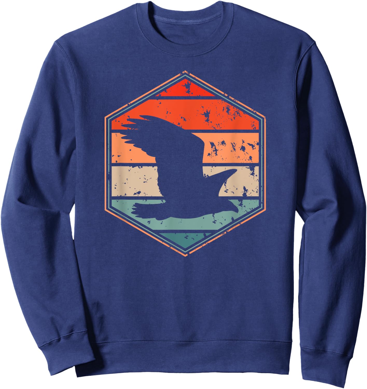 Falcon Hawk Falconry Clothes - Peregrine Falcon Sweatshirt - Sweatshirt | Navy