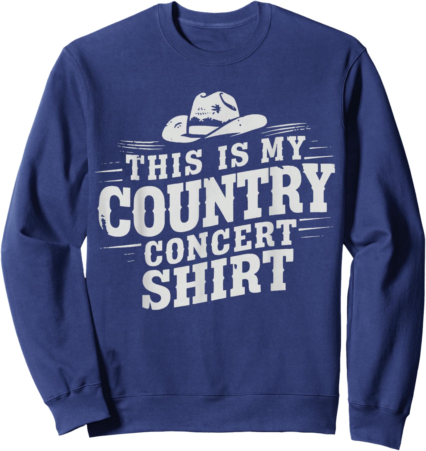 This Is My Country Concert Sweatshirt - Sweatshirt | Navy
