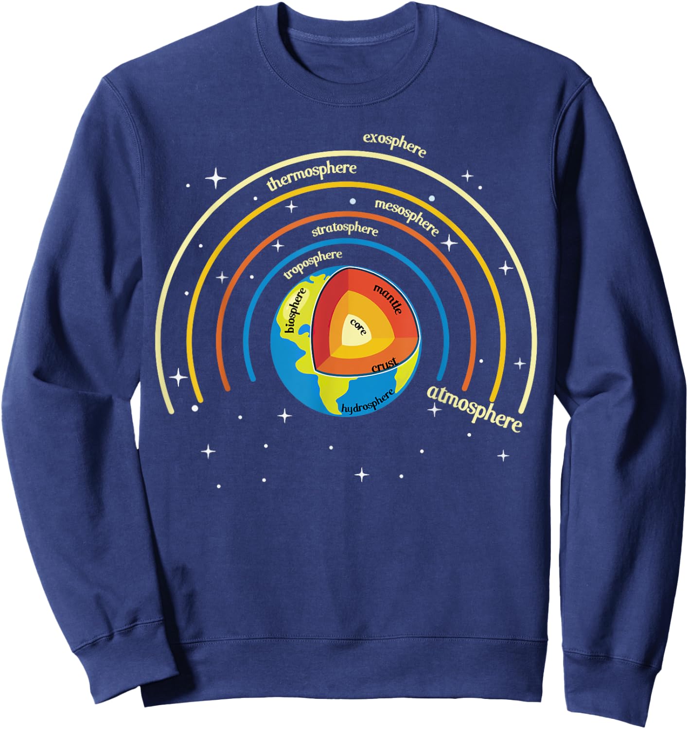 Classical Conversations Cycle 1 Earth Science Homeschool Sweatshirt - Sweatshirt | Navy