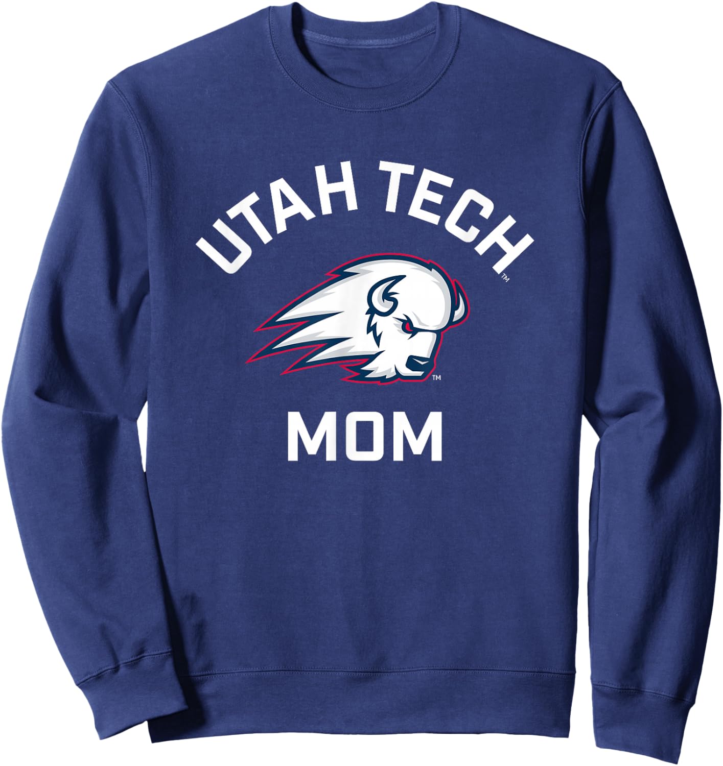 Utah Tech Trailblazers Arched Mom Sweatshirt - Sweatshirt | Navy