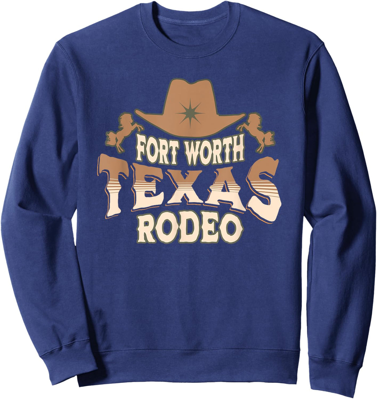 Fort Worth Texas Rodeo Sweatshirt - Sweatshirt | Navy