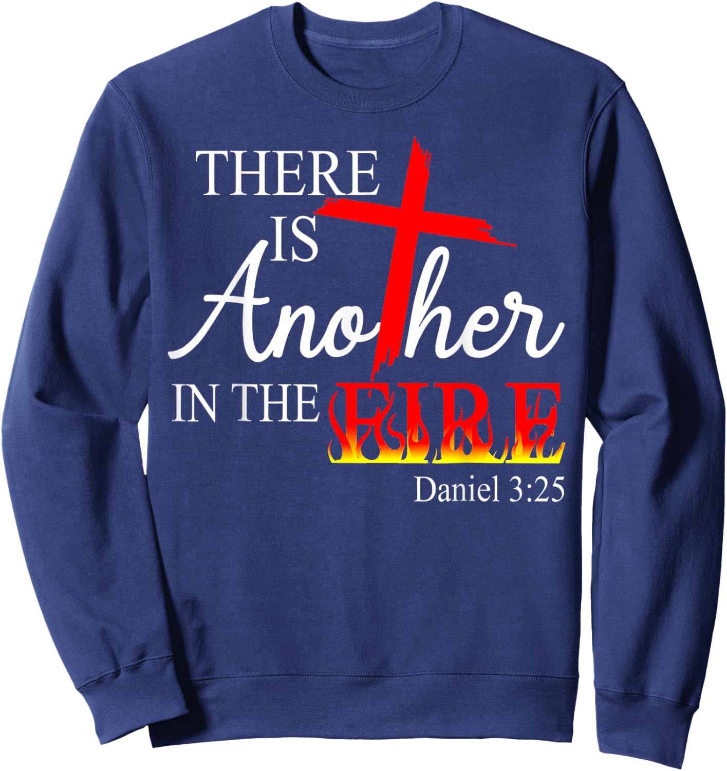 There Is Another In The Fire Sweatshirt - Sweatshirt | Navy