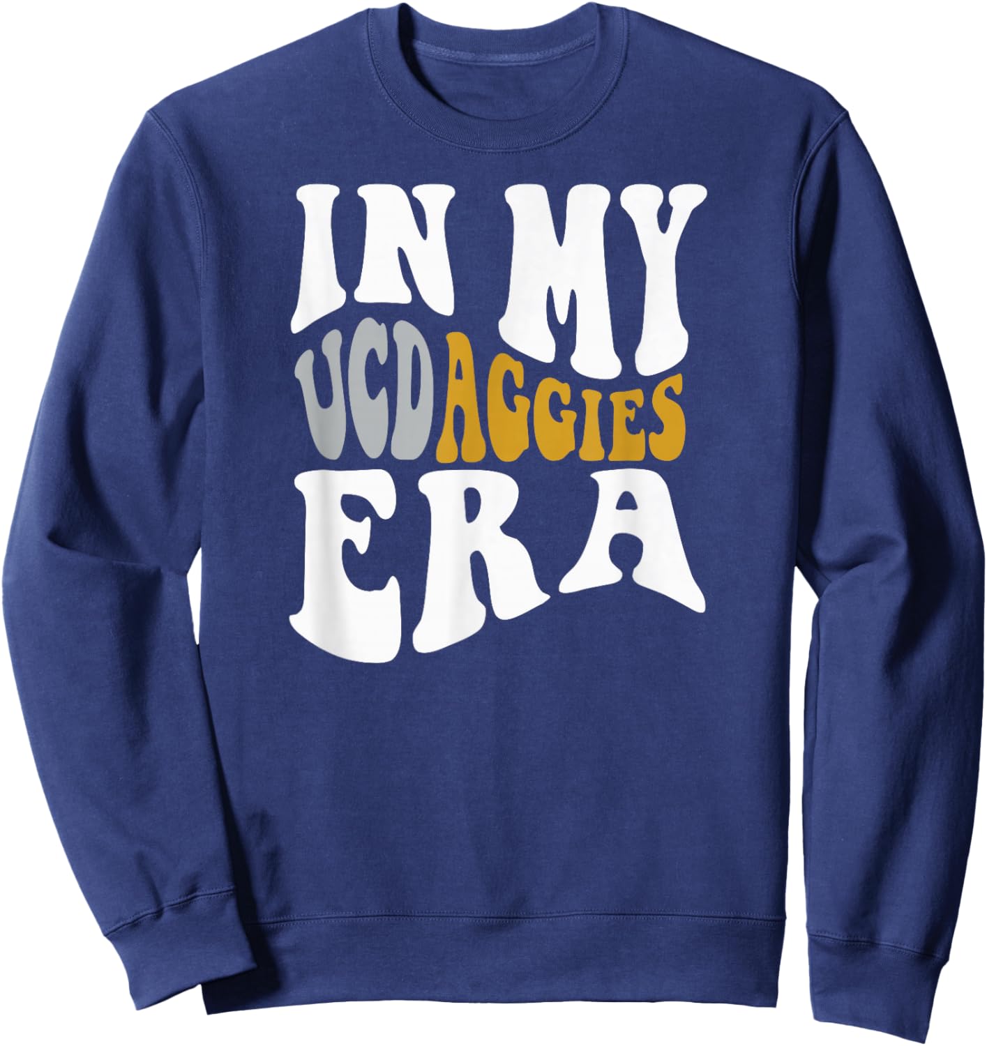 UC Davis Aggies Era Navy Officially Licensed Sweatshirt - Sweatshirt | Navy