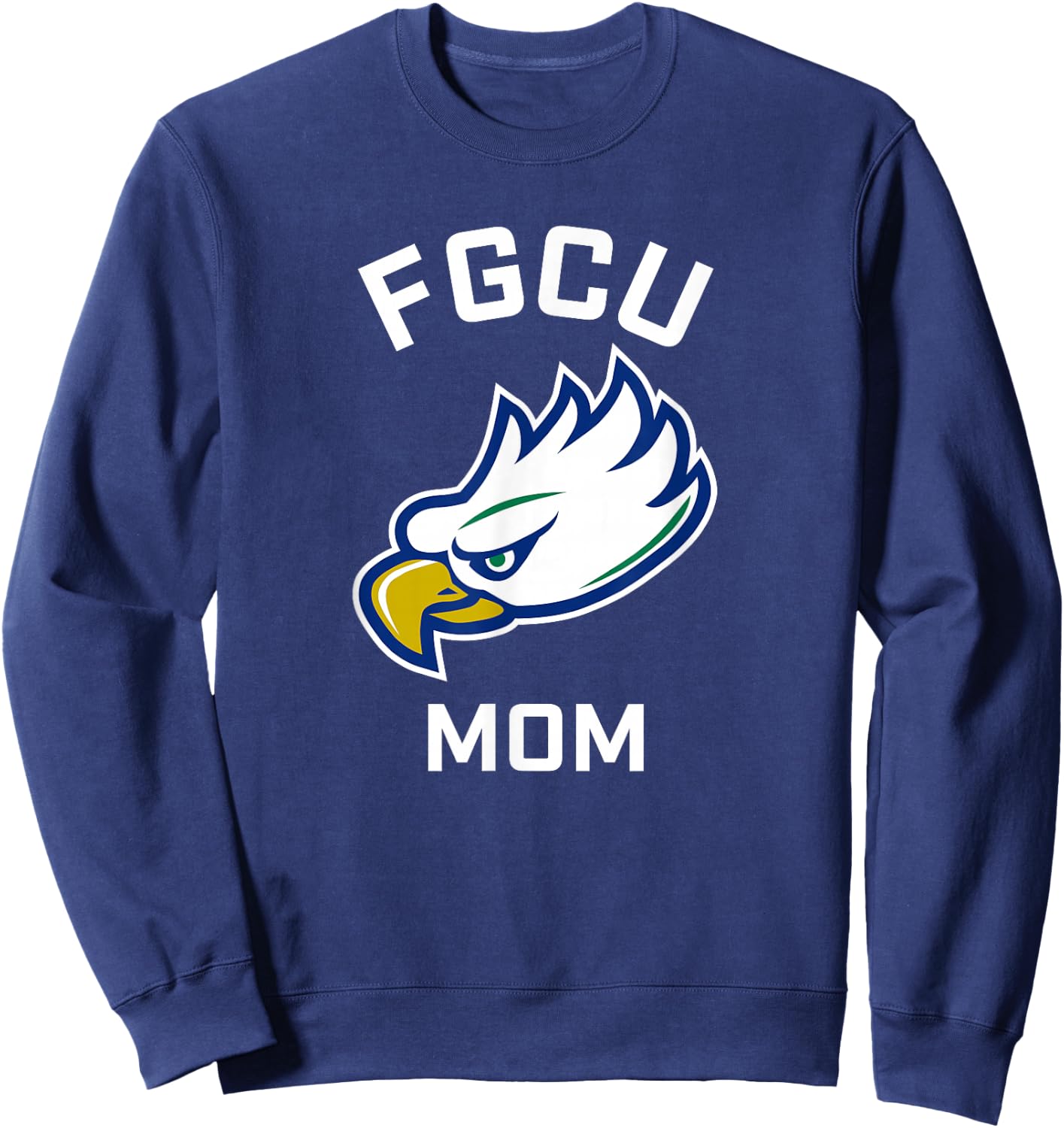 Florida Gulf Coast University FGCU Eagles Arched Mom Sweatshirt - Sweatshirt | Navy