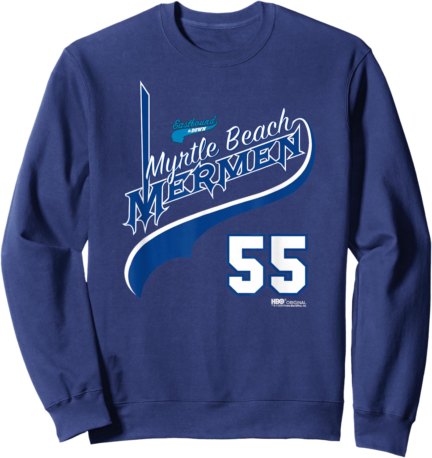 Eastbound & Down Myrtle Beach Mermen Sweatshirt - Sweatshirt | Navy