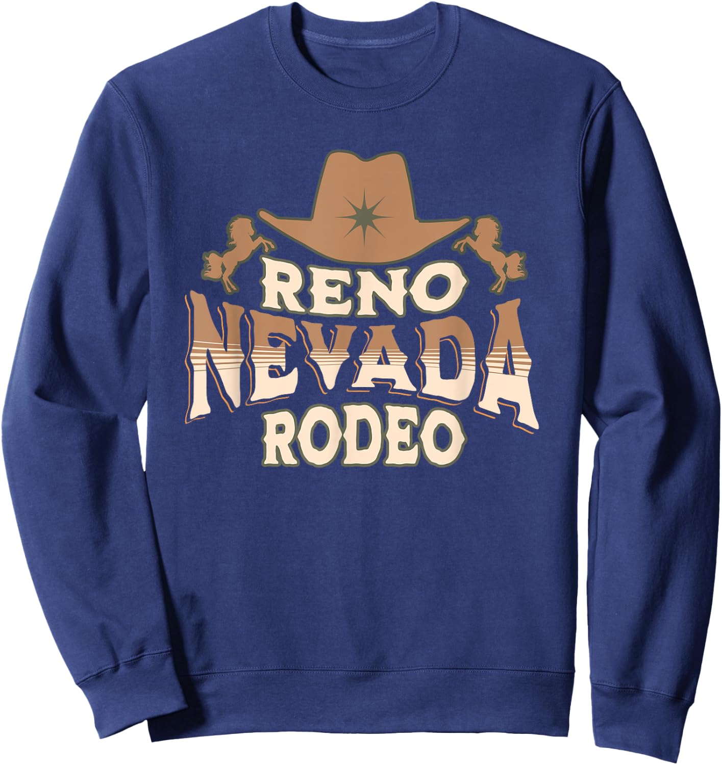 Reno Nevada Rodeo Sweatshirt - Sweatshirt | Navy