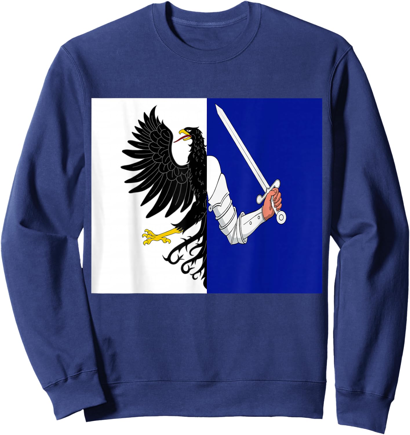 Flag of Connacht Ireland Irish Sweatshirt - Sweatshirt | Navy