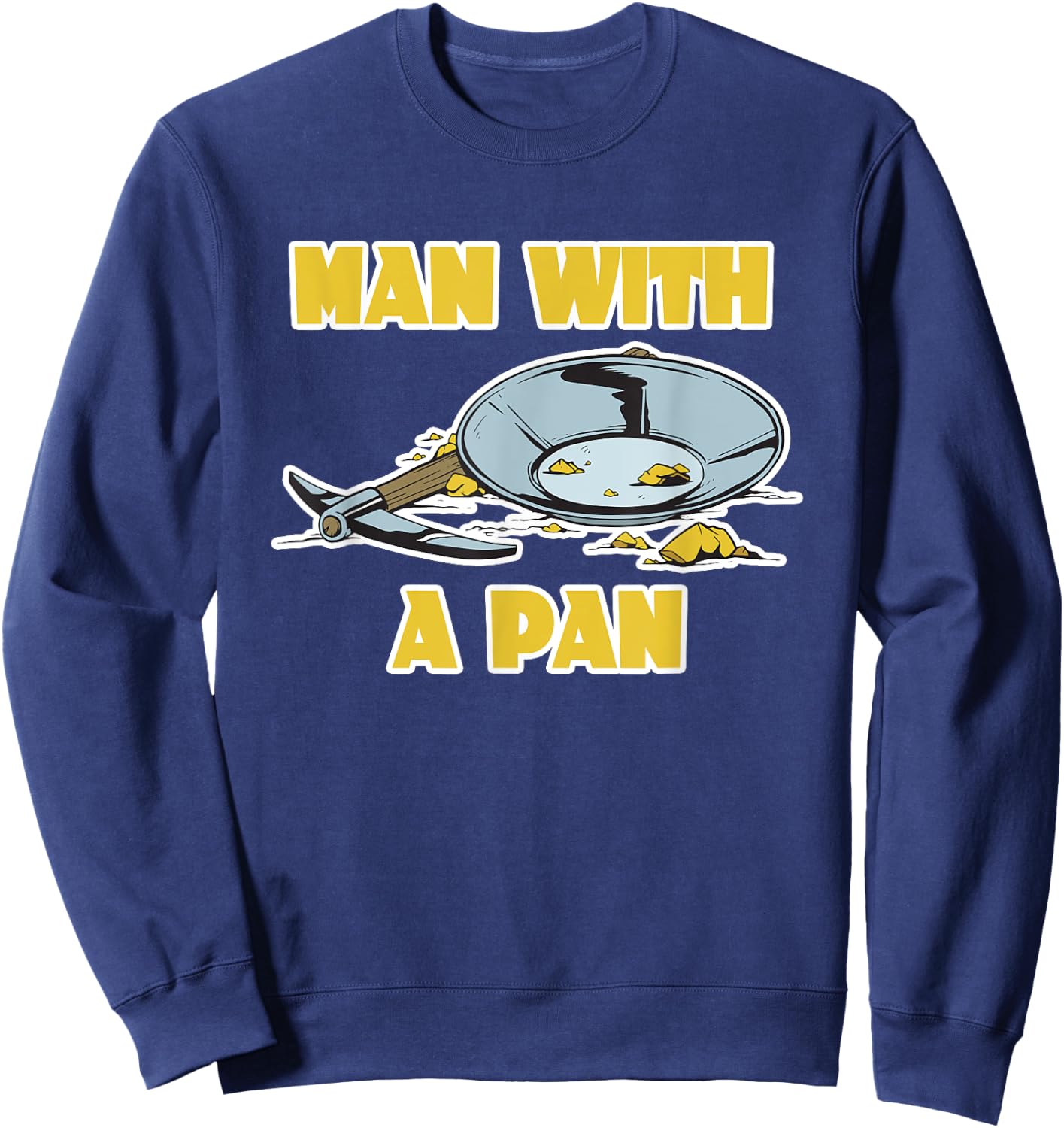 Man with a Pan Sweatshirt - Sweatshirt | Navy
