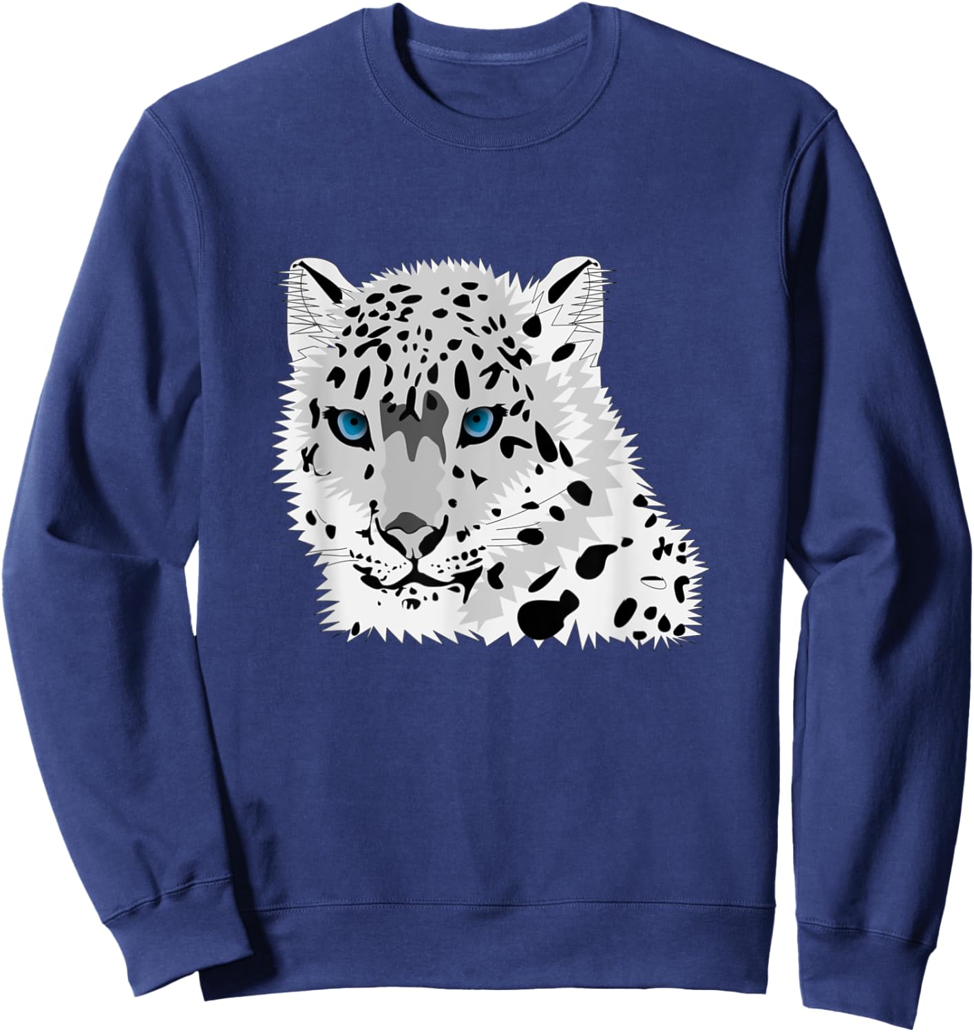 Snow Leopard Sweatshirt - Sweatshirt | Navy