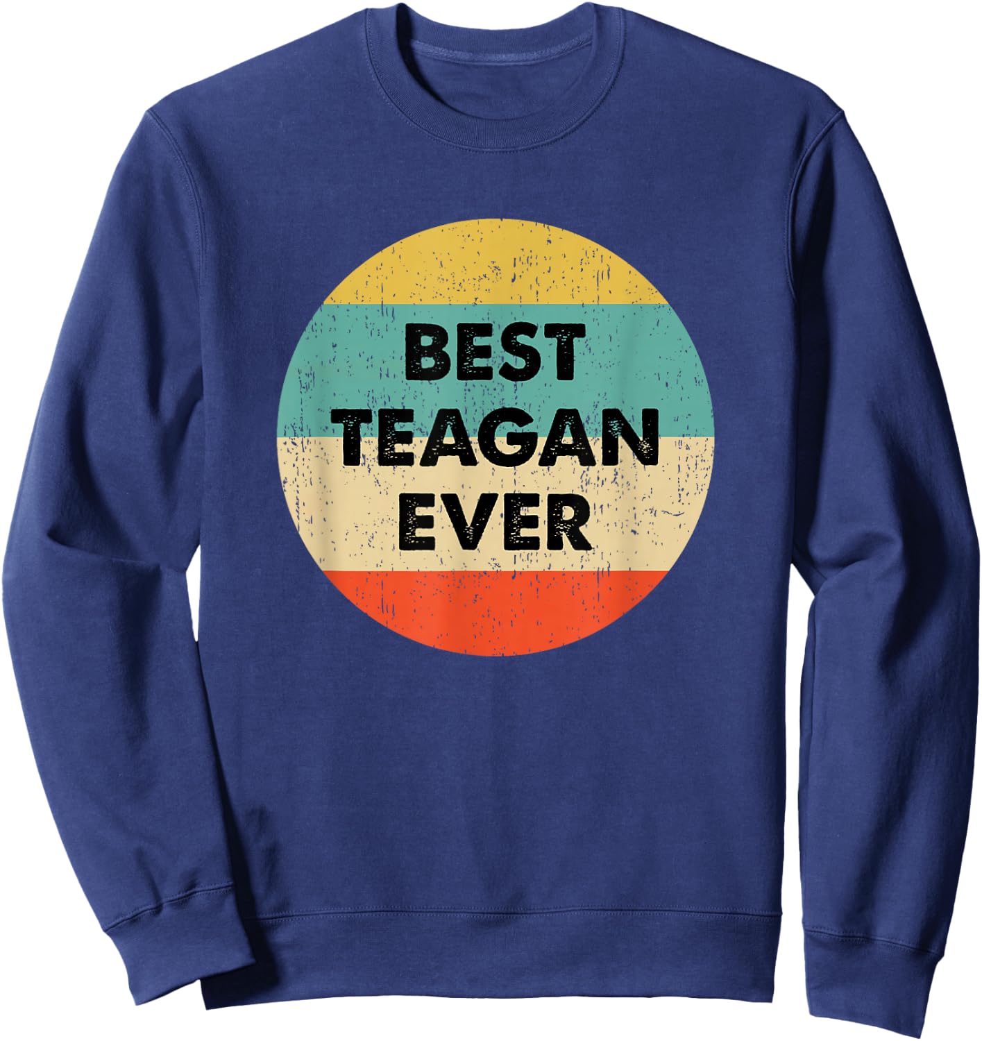 Teagan Name Sweatshirt - Sweatshirt | Navy