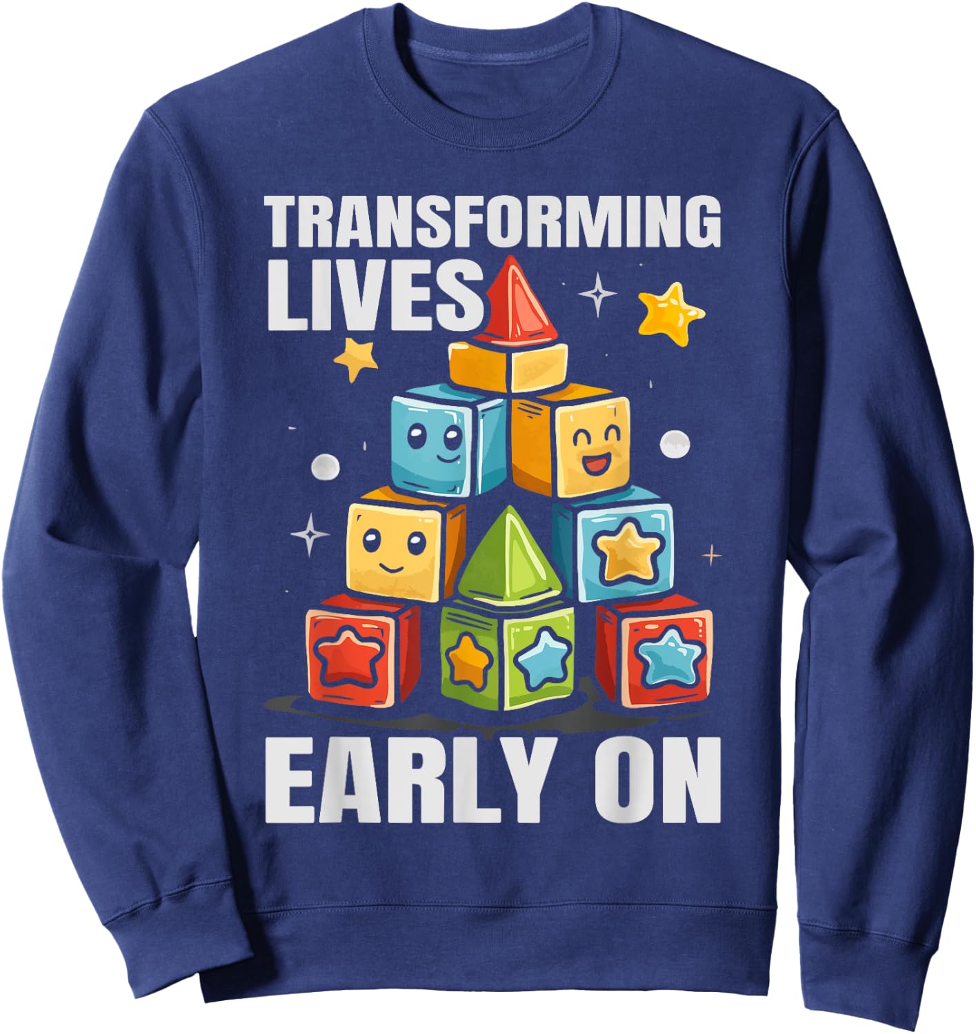 Early Intervention Specialist Job Profession Sweatshirt - Sweatshirt | Navy