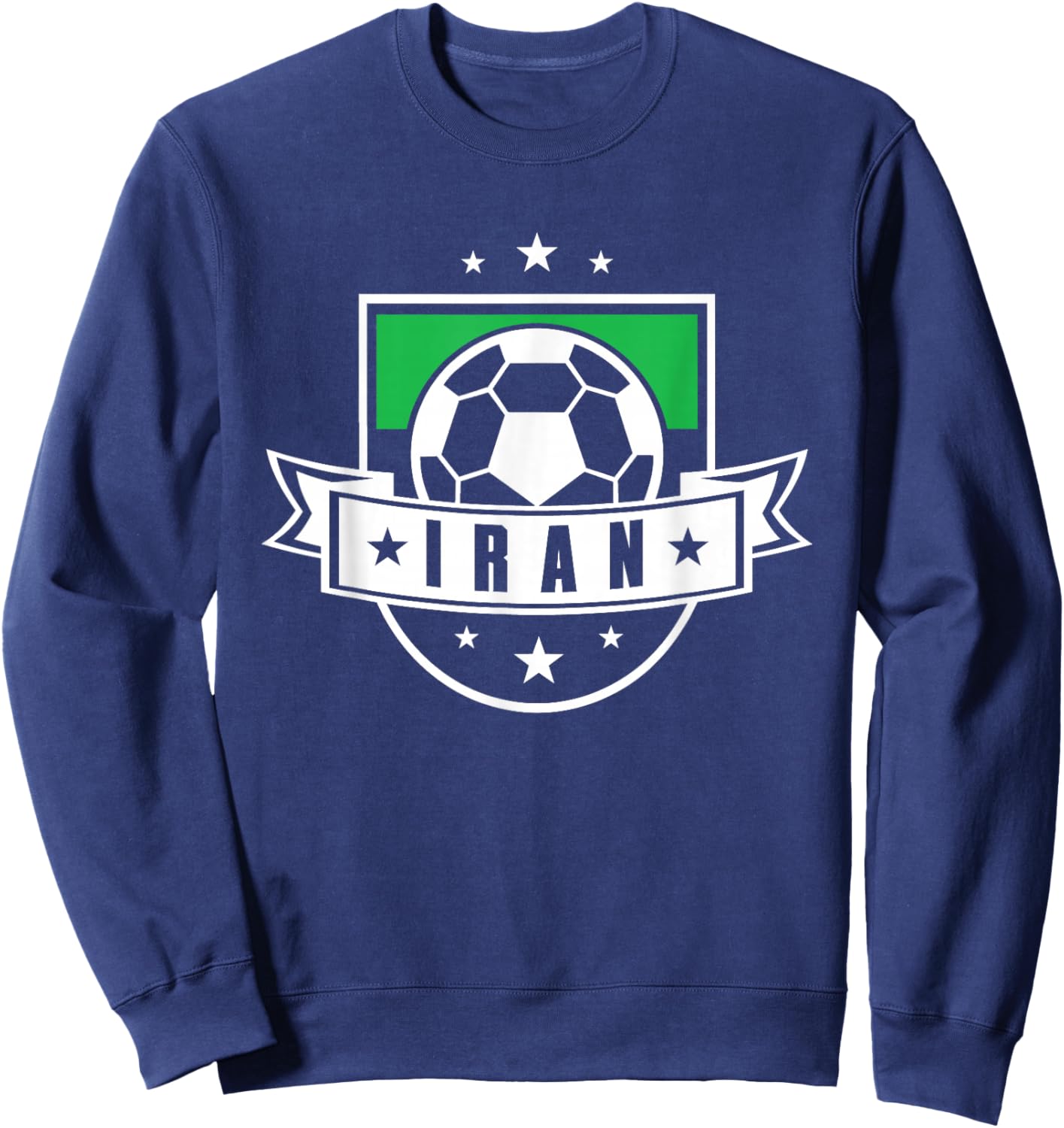 Iran Emblem Badge Football World Cup Sweatshirt - Sweatshirt | Navy