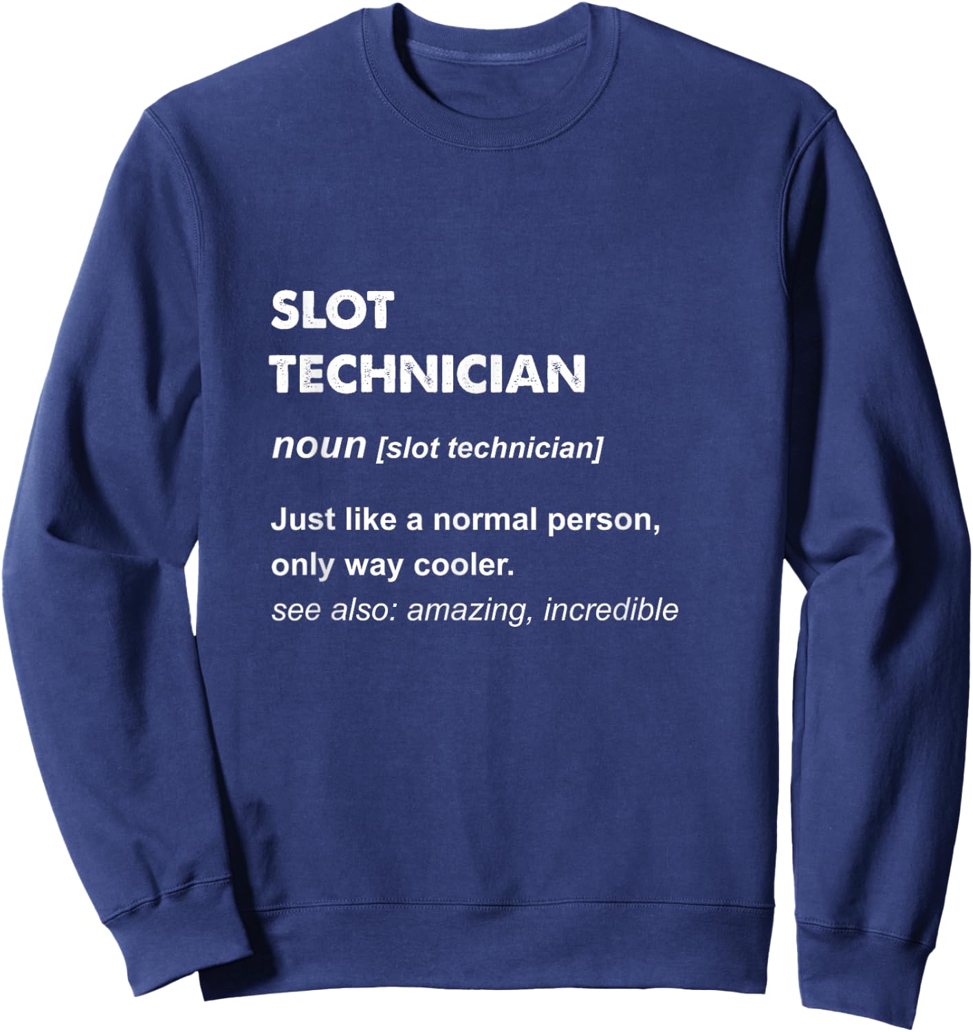 Slot Technician Sweatshirt - Sweatshirt | Navy