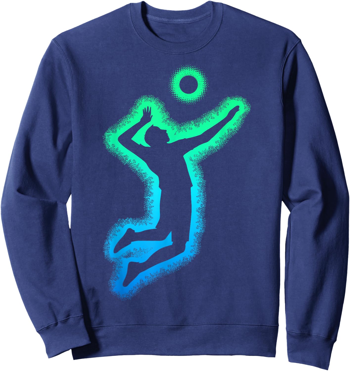 Volleyball Boys Kids Men Youth Sweatshirt - Sweatshirt | Navy