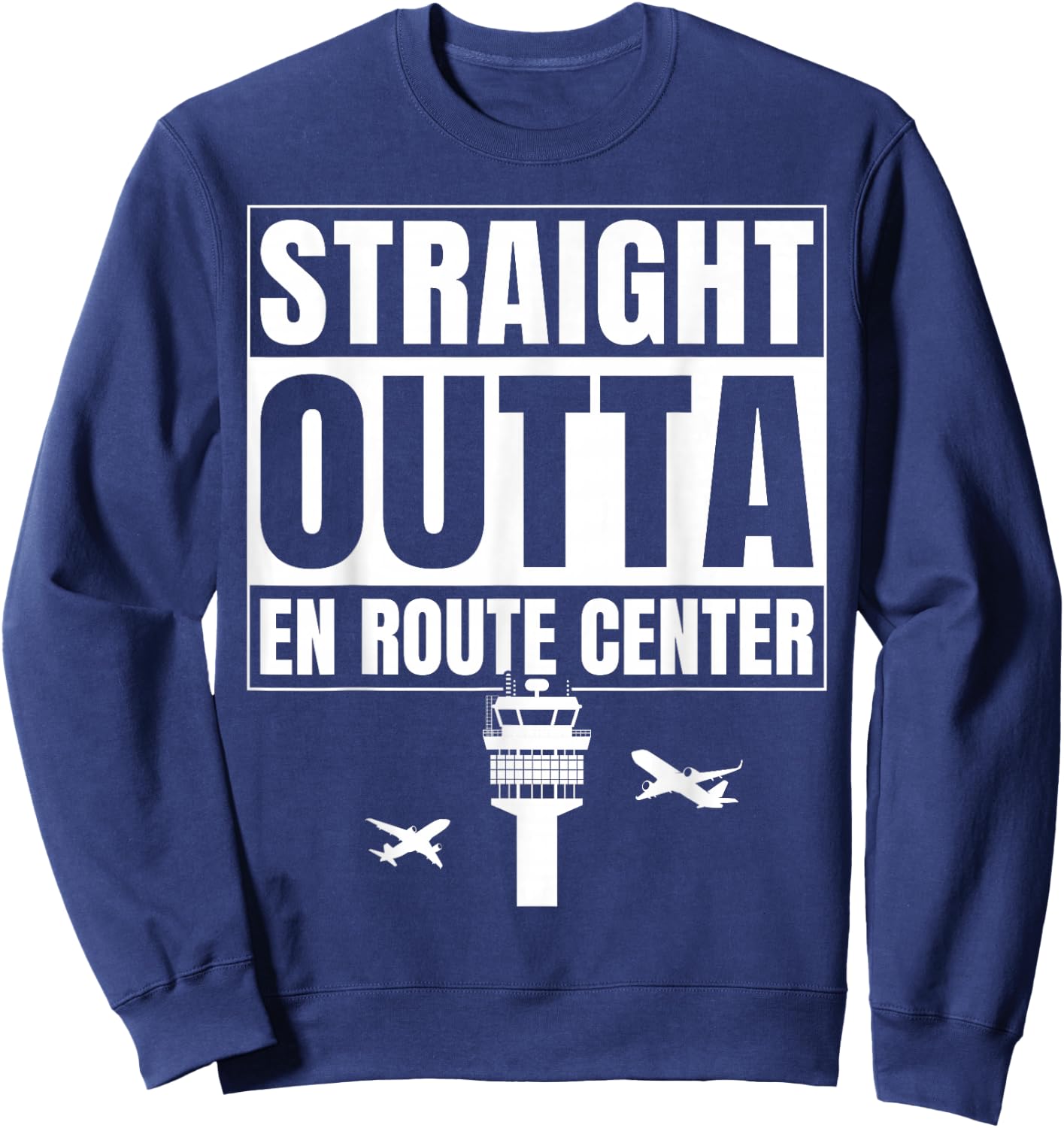 Air traffic controller Sweatshirt - Sweatshirt | Navy