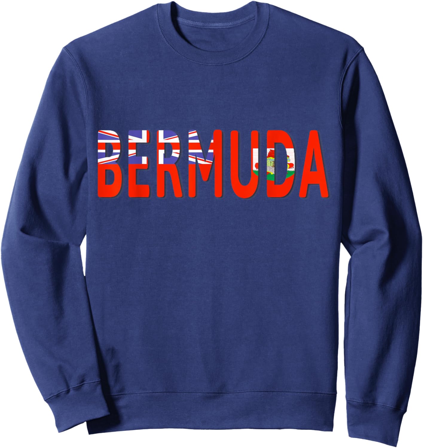 Bermuda Country Flag Colors Sweatshirt - Sweatshirt | Navy