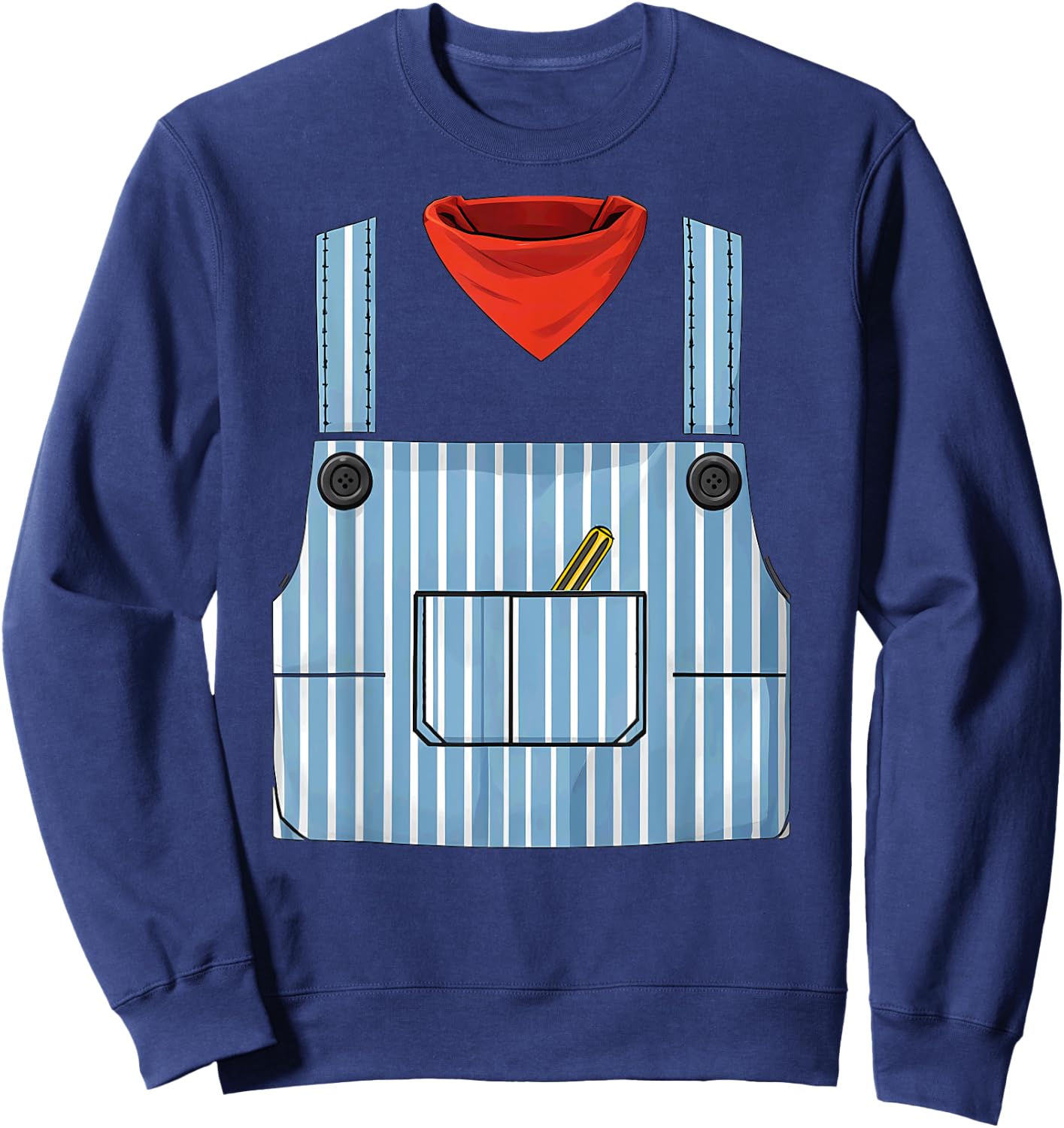 Train Engineer Conductor Halloween Costume Sweatshirt - Sweatshirt | Navy