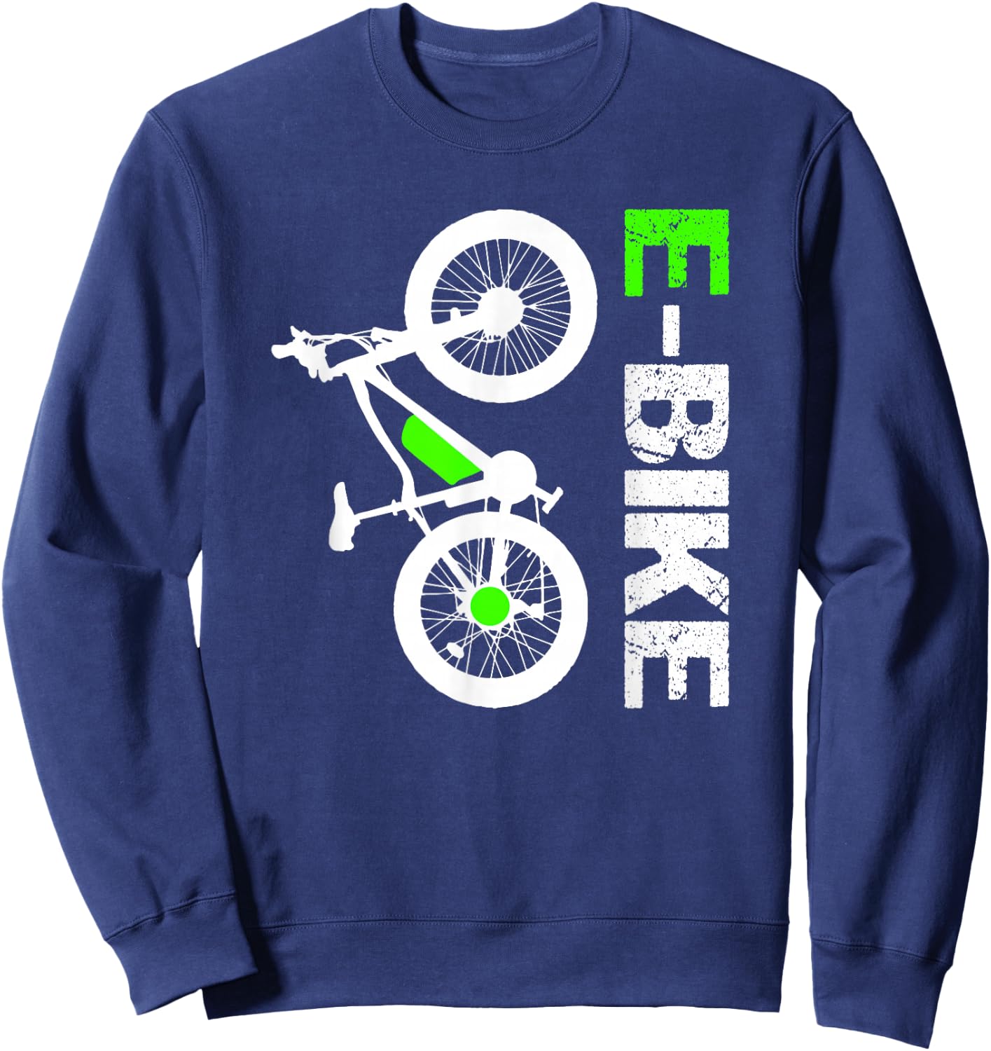 E-Bike - Cool Electric Bicycle Gift Sweatshirt - Sweatshirt | Navy