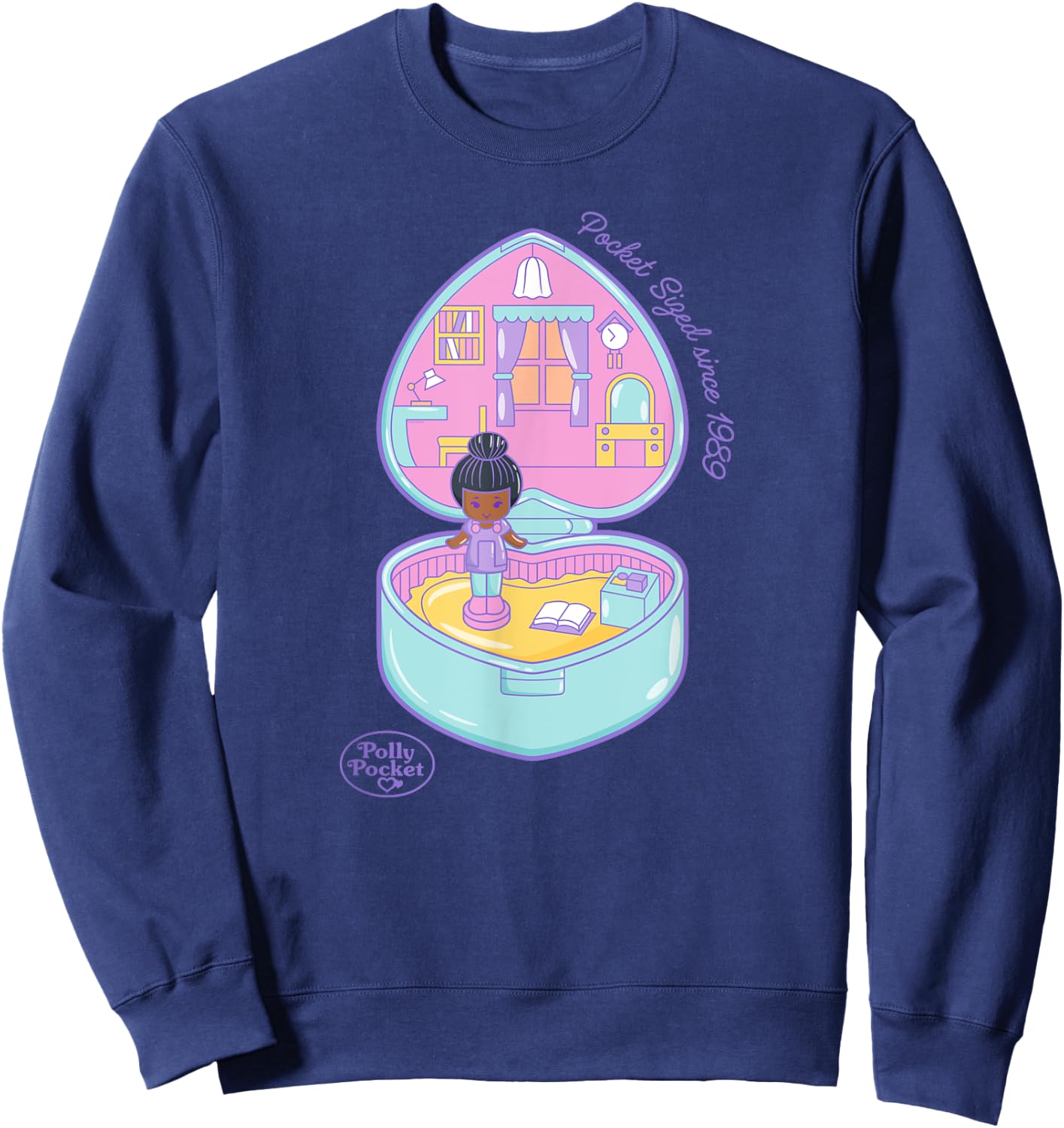 Polly Pocket - Pocket-Sized Since 1989 Sweatshirt - Sweatshirt | Navy
