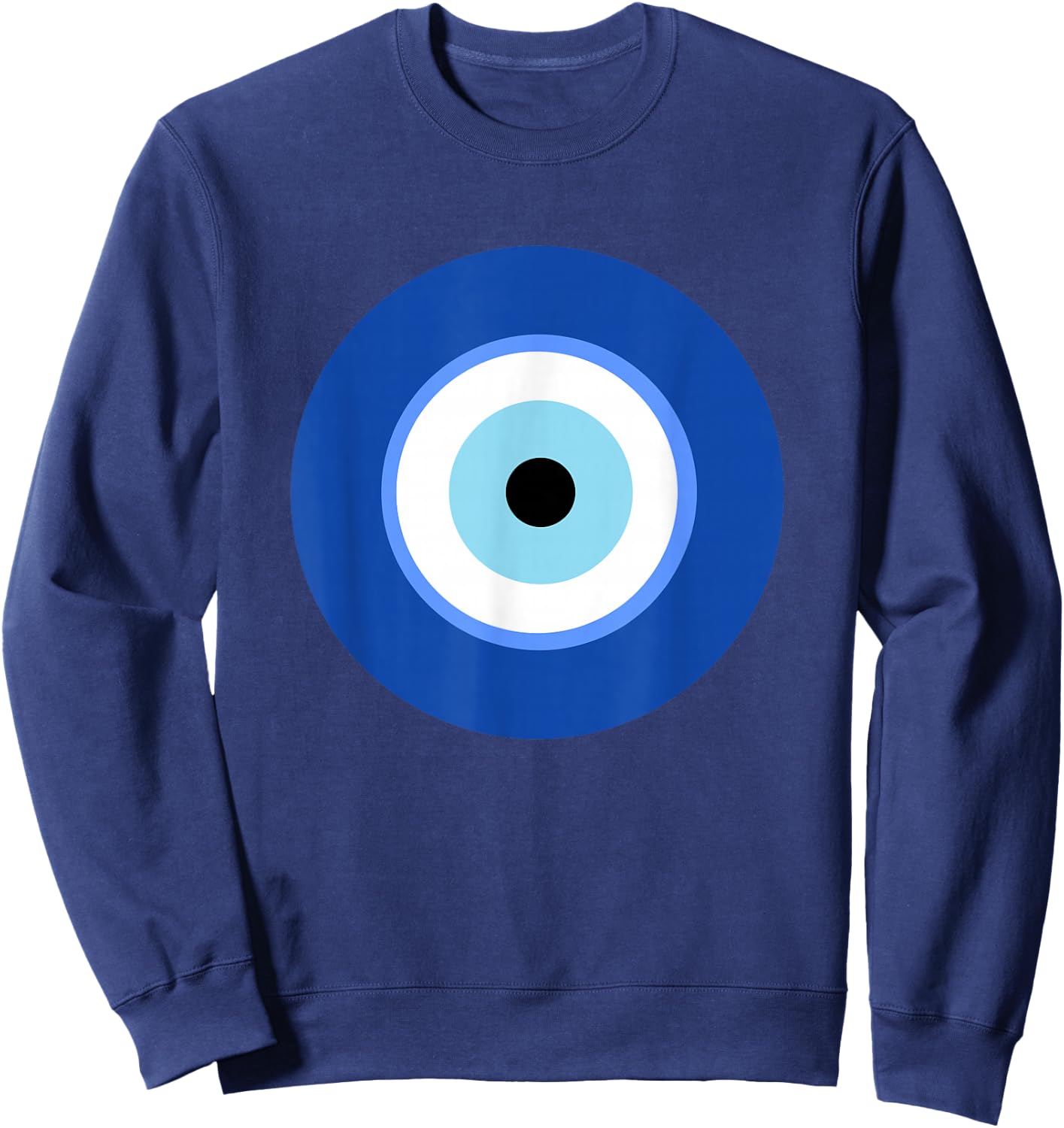 Greek Evil Eye Sweatshirt - Sweatshirt | Navy