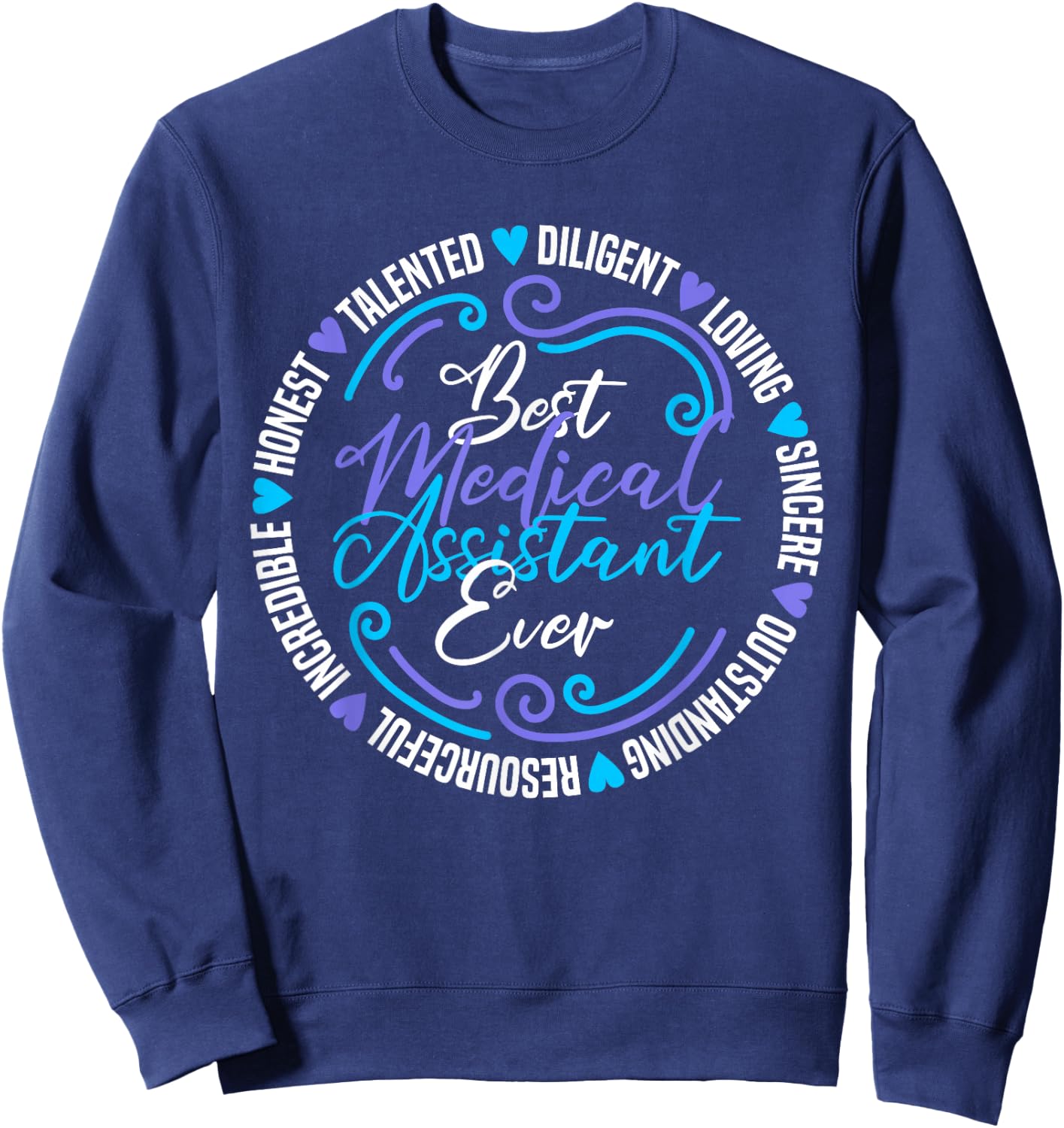 Medical Assistant Sweatshirt - Sweatshirt | Navy