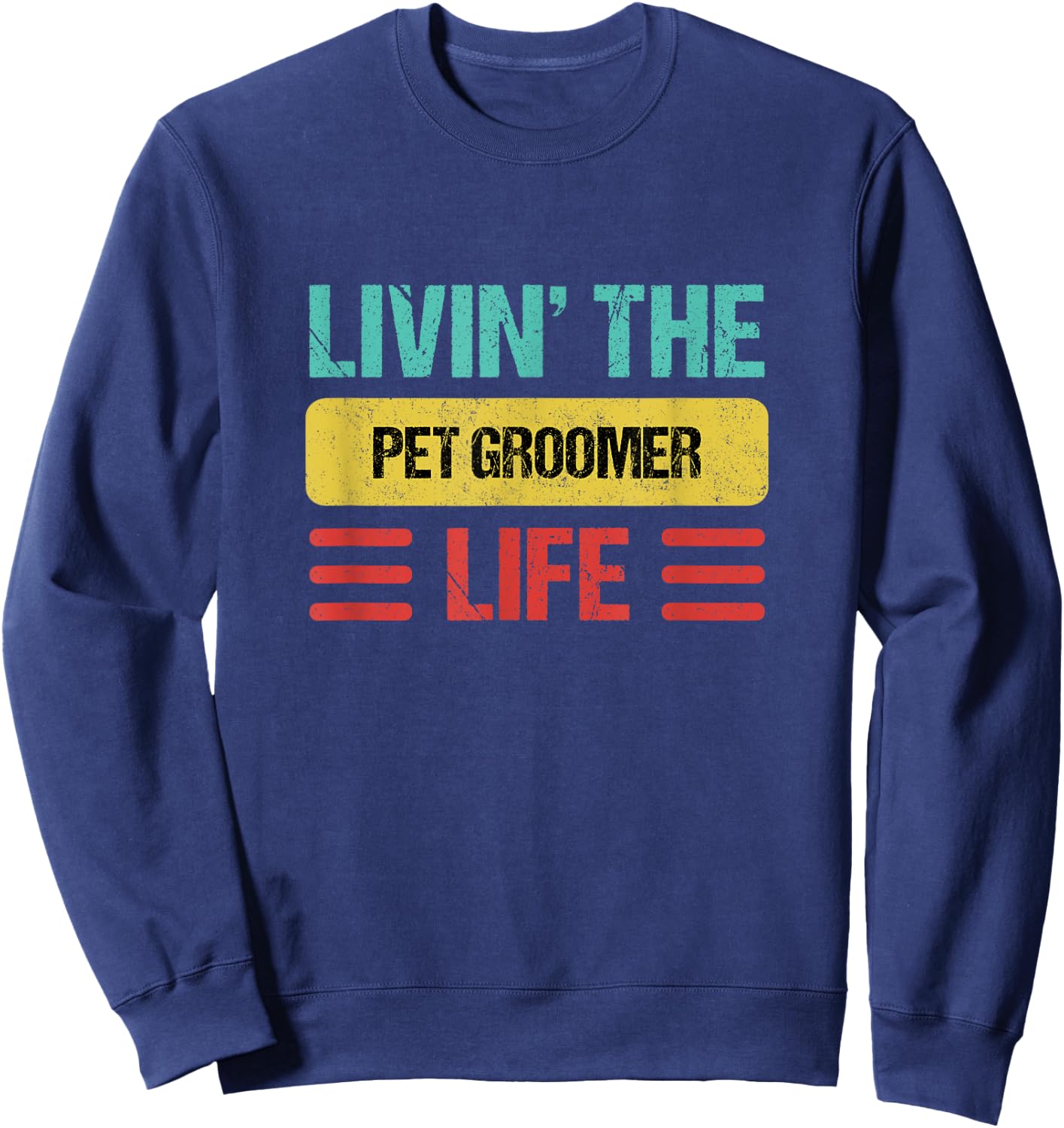 Pet Groomer Sweatshirt - Sweatshirt | Navy