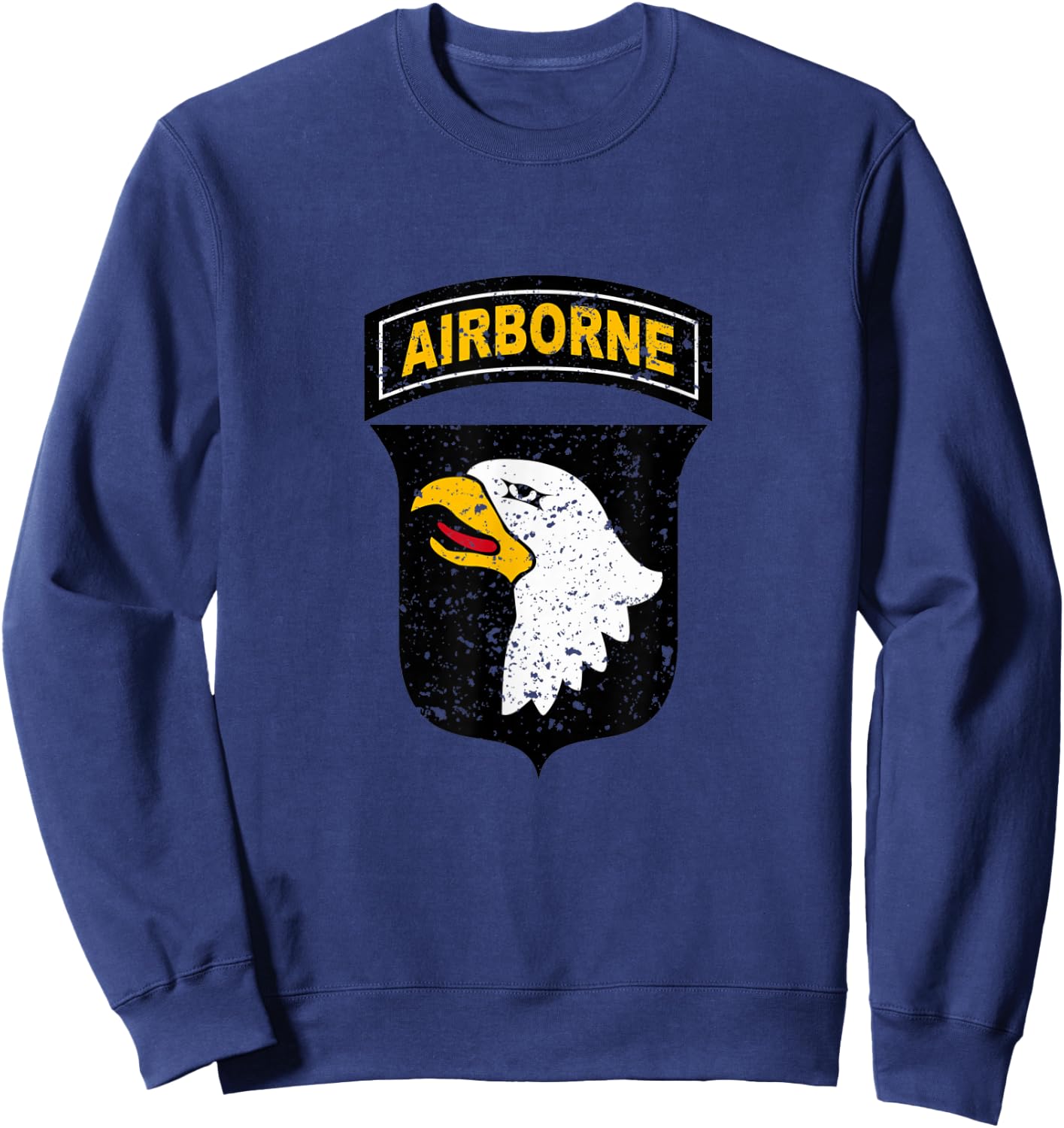 101st Airborne Division Screaming Eagles Veterans Day Xmas Sweatshirt - Sweatshirt | Navy