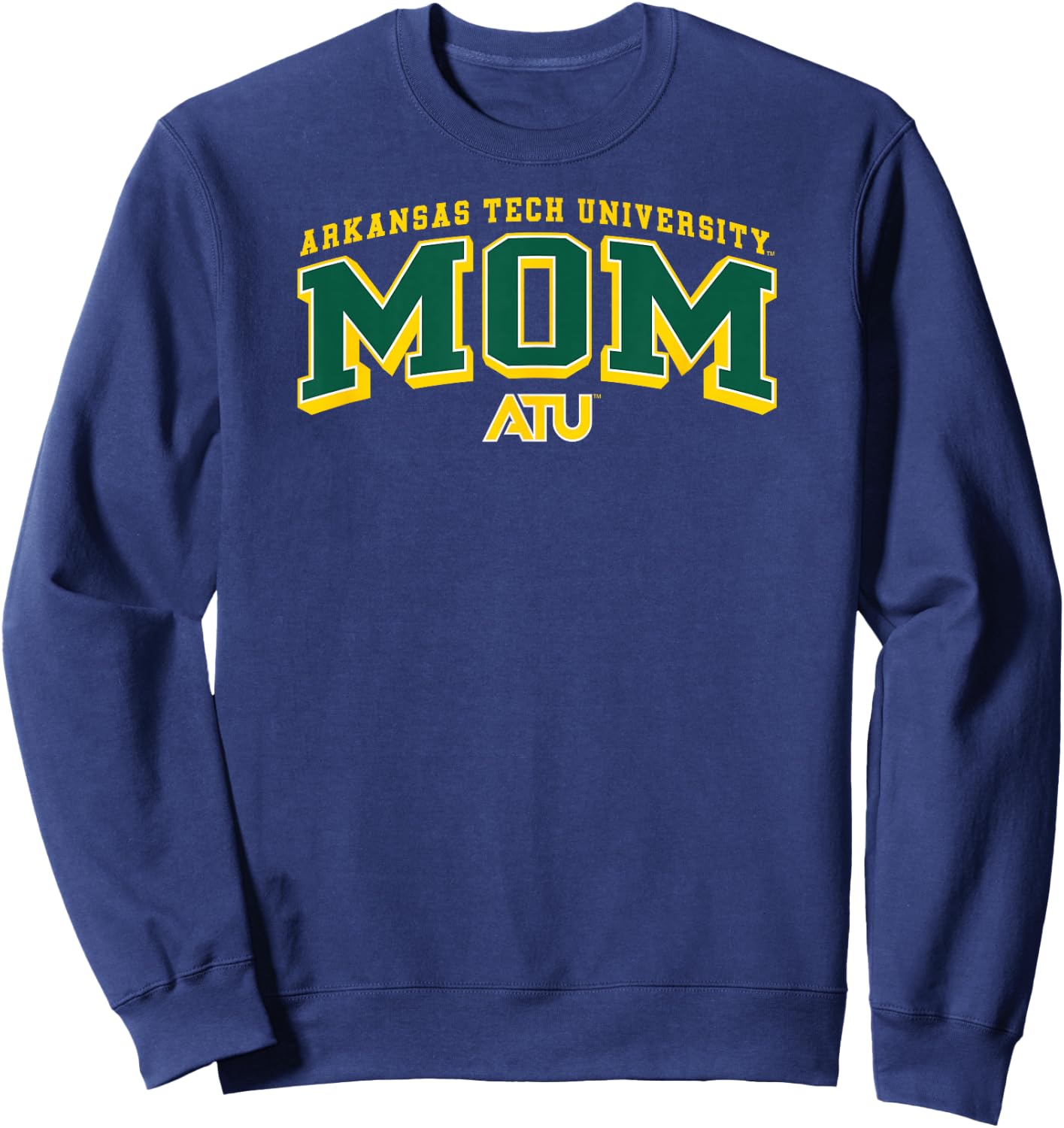 Arkansas Tech Wonder Boys Mom Arch Green Officially Licensed Sweatshirt - Sweatshirt | Navy