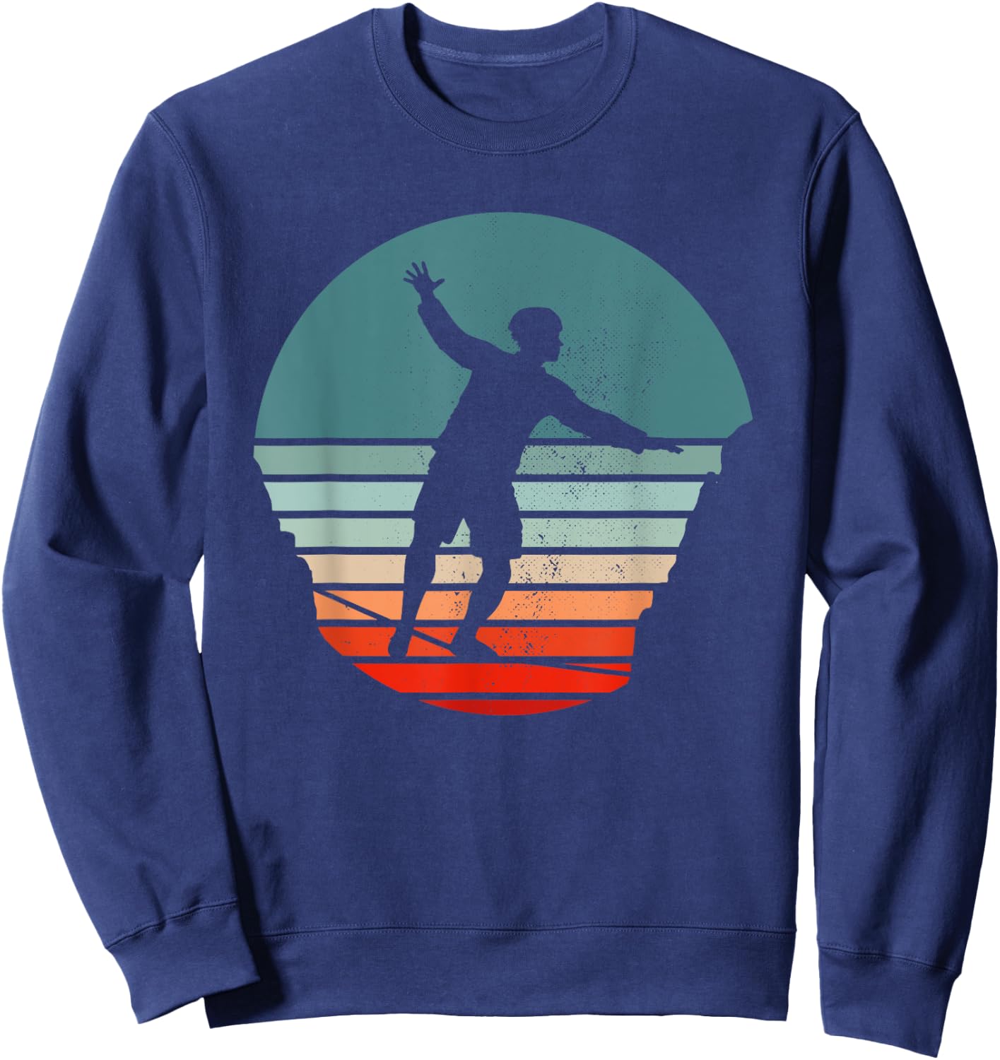 Slackline Retro Sweatshirt - Sweatshirt | Navy